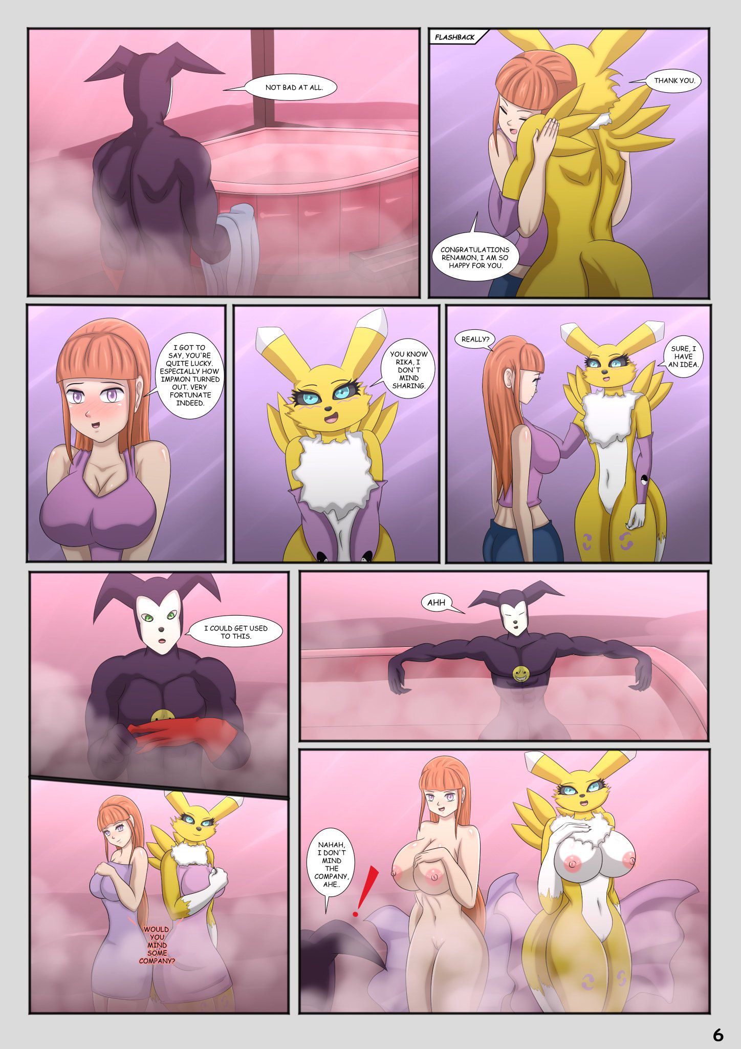 Biomerge Deviancy (Digimon) [Magnificent Sexy Gals] - Chapter 1 — Page 9