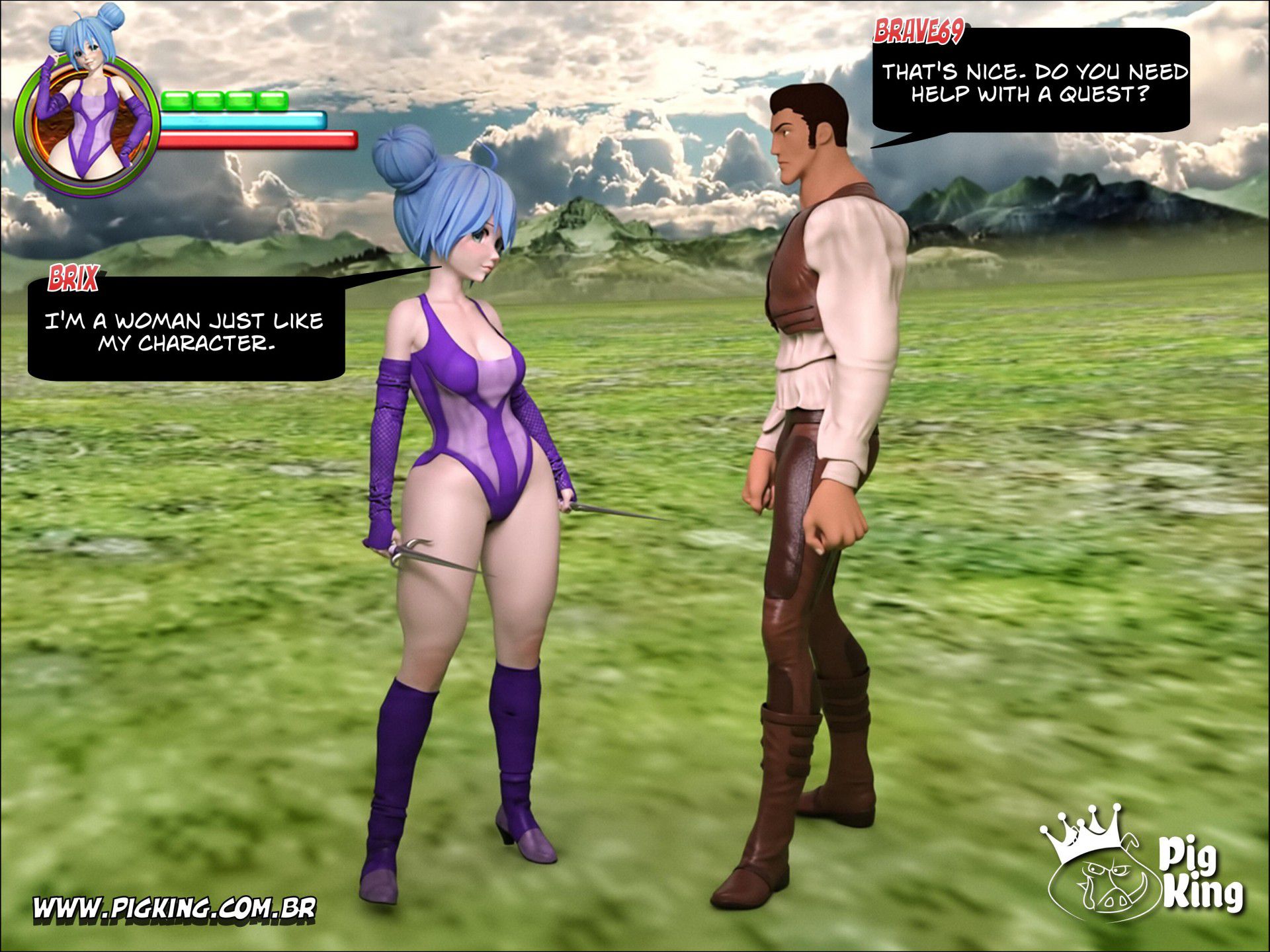 Video Game Master – Brix [PigKing] - Chapter 1 — Page 10