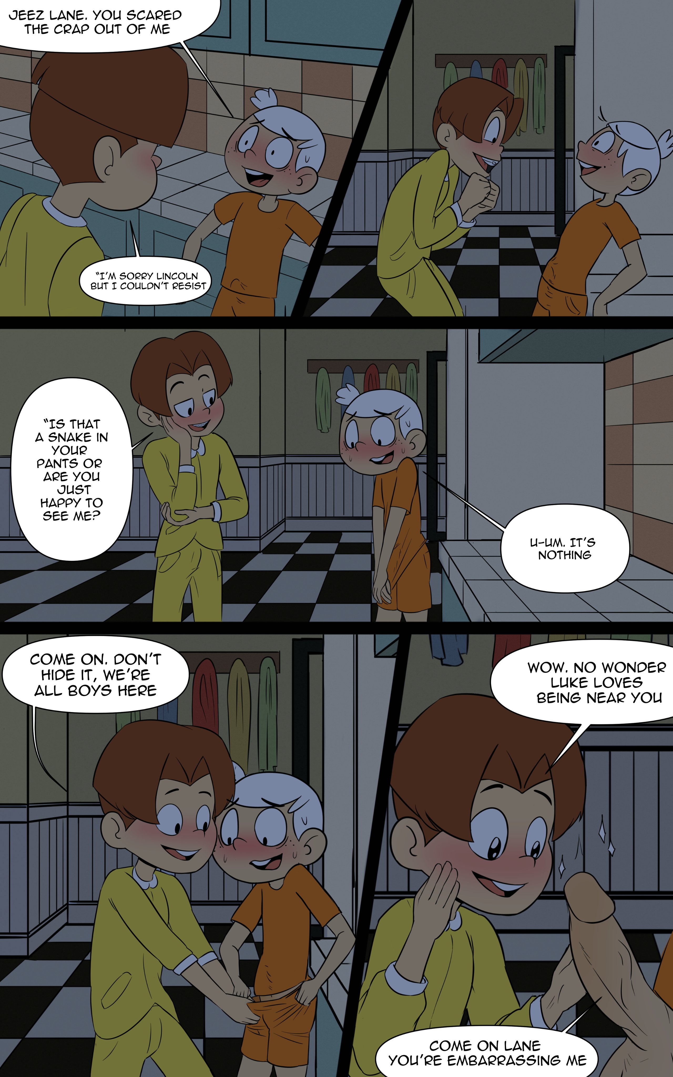 One of the boys [Monocromia01] - Chapter 1 — Page 11