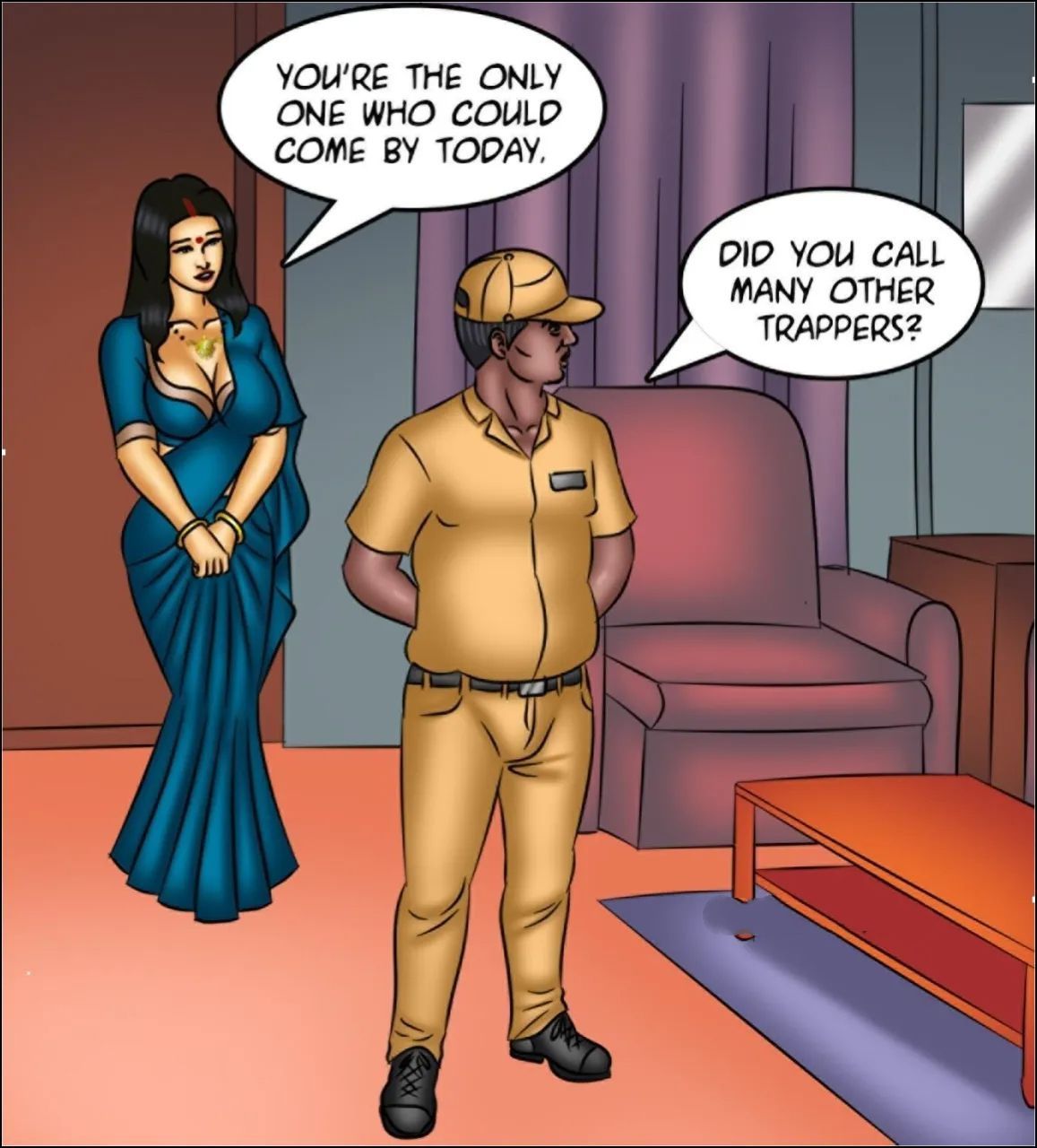 Savita Bhabhi [Kirtu] - Chapter 152 — Page 54