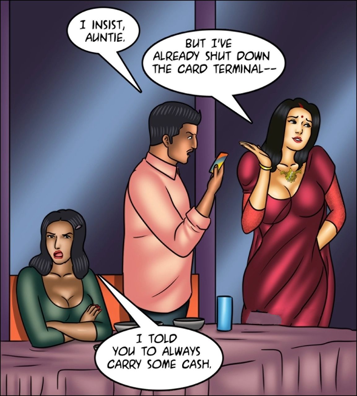 Savita Bhabhi [Kirtu] - Chapter 153 — Page 14