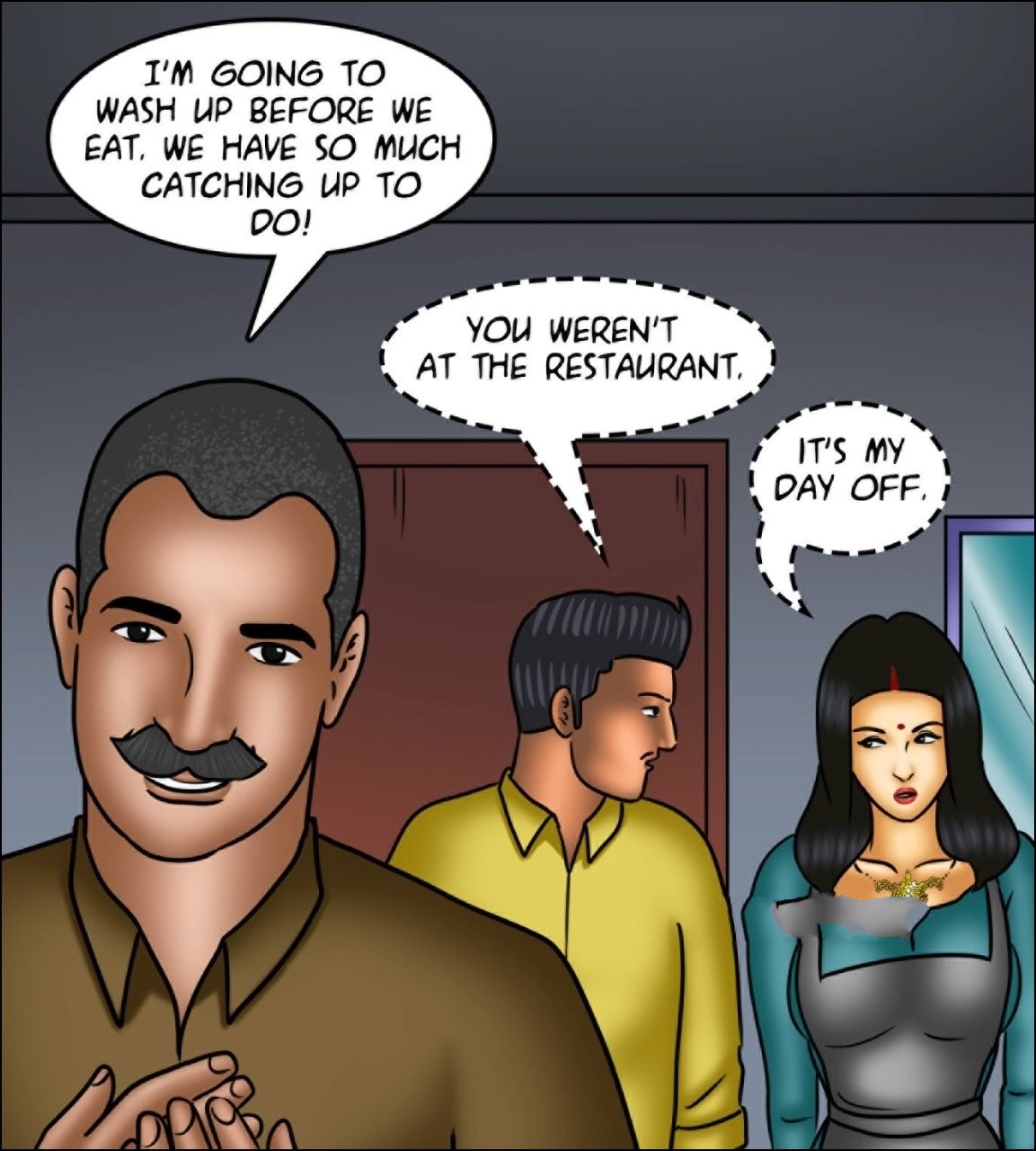 Savita Bhabhi [Kirtu] - Chapter 153 — Page 94