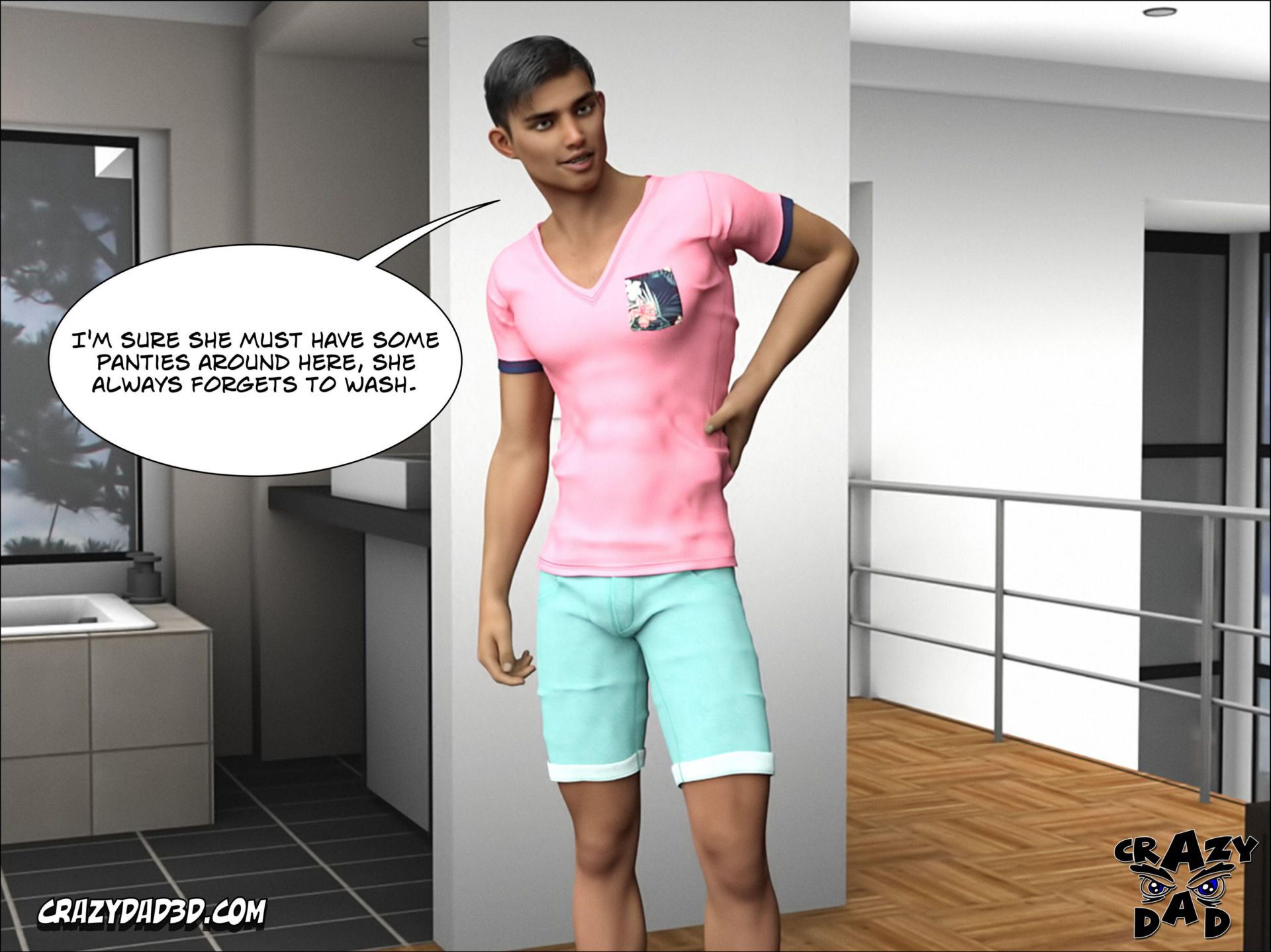 Mother Desire Forbidden [CrazyDad3D] - Chapter 1 — Page 8