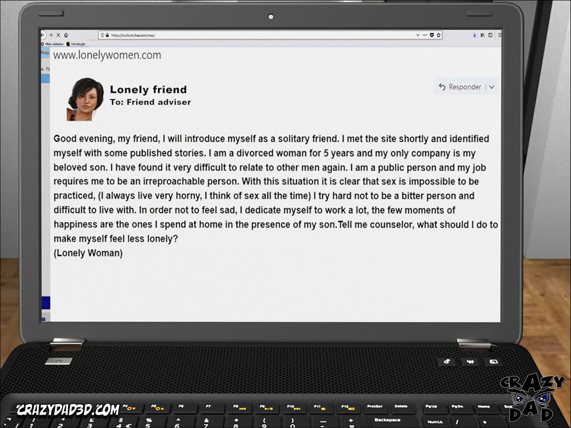 Mother Desire Forbidden [CrazyDad3D] - Chapter 2 — Page 29