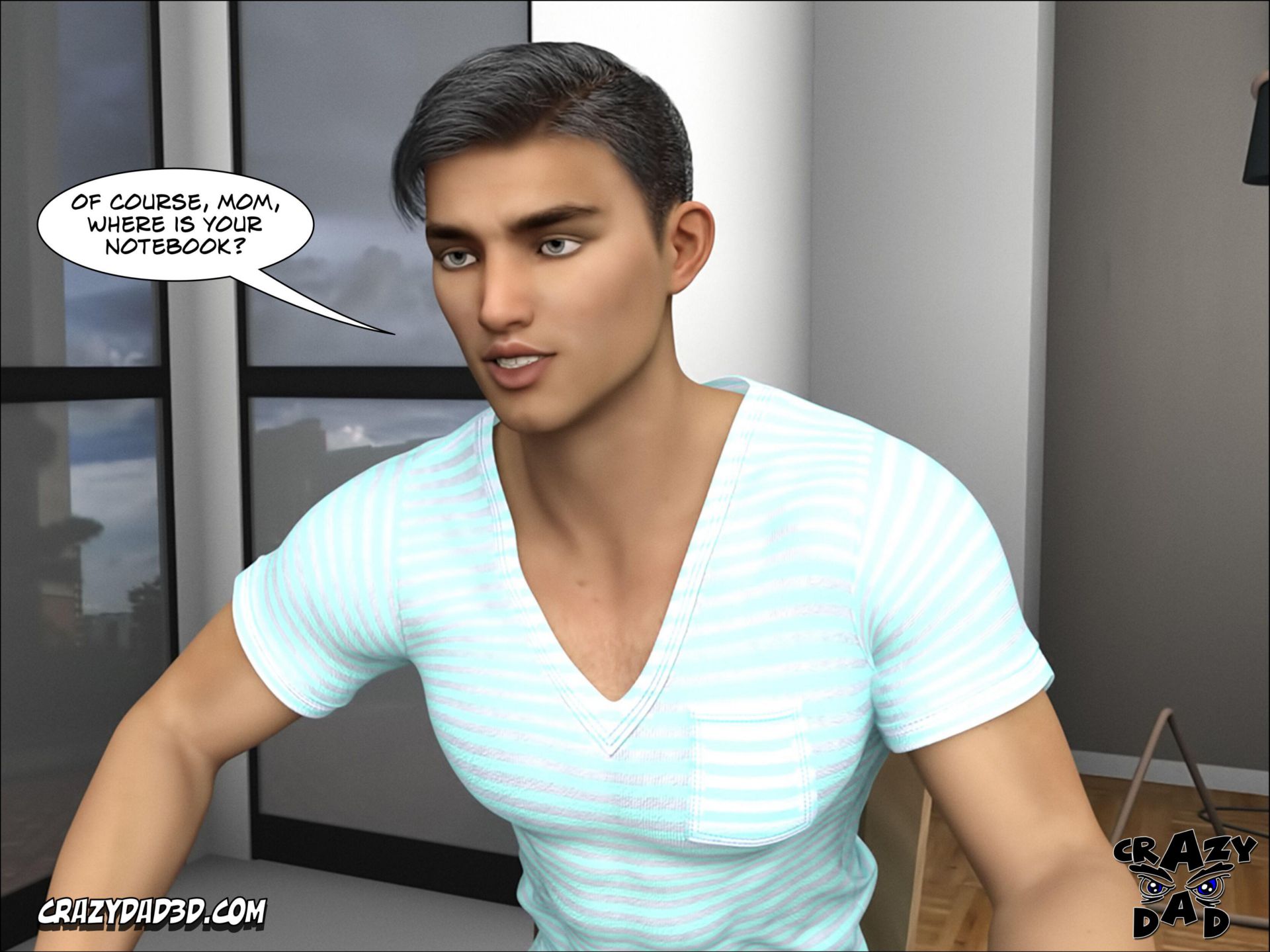 Mother Desire Forbidden [CrazyDad3D] - Chapter 2 — Page 9