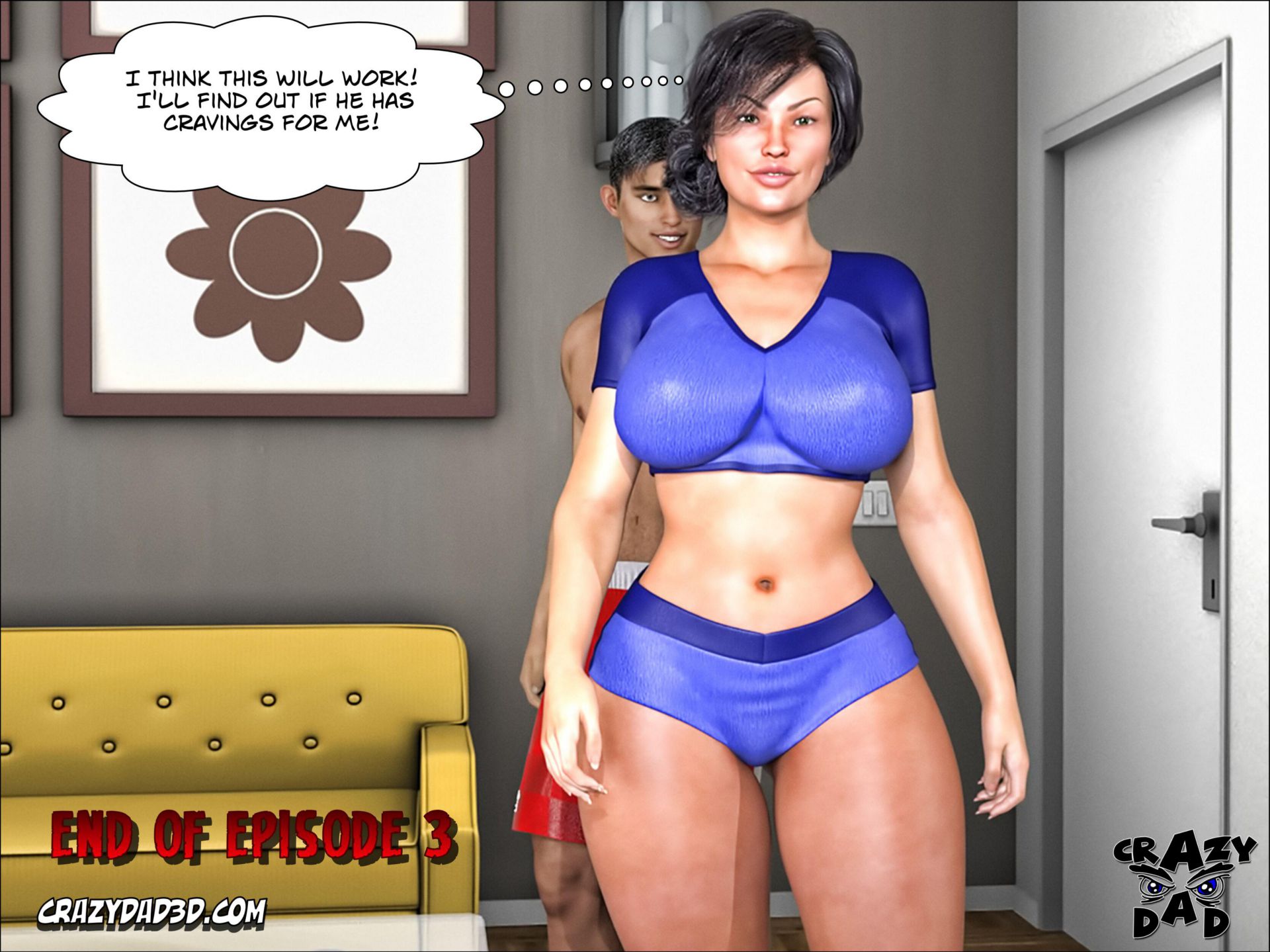 Mother Desire Forbidden [CrazyDad3D] - Chapter 3 — Page 70