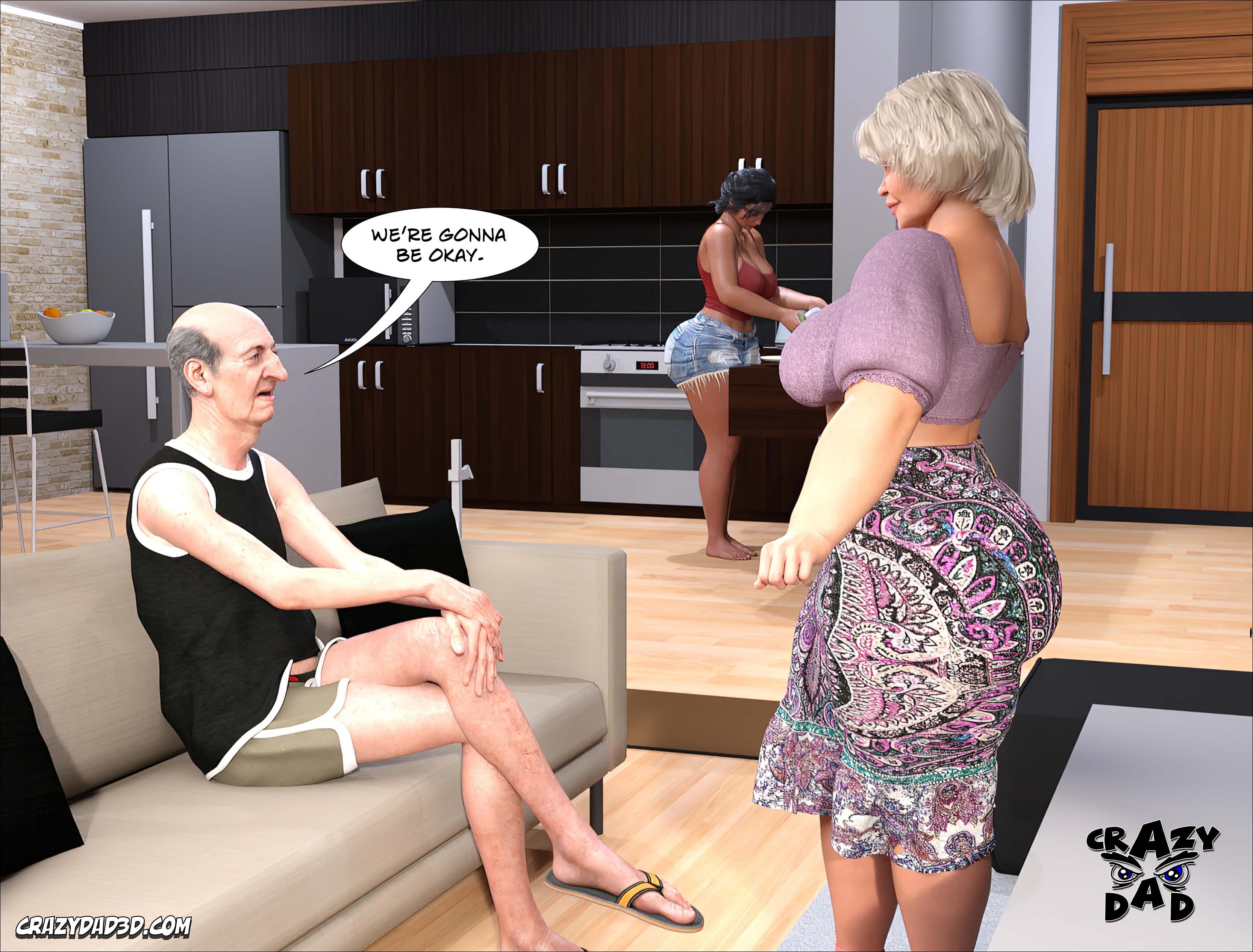 Mother Desire Forbidden [CrazyDad3D] - Chapter 25 — Page 4