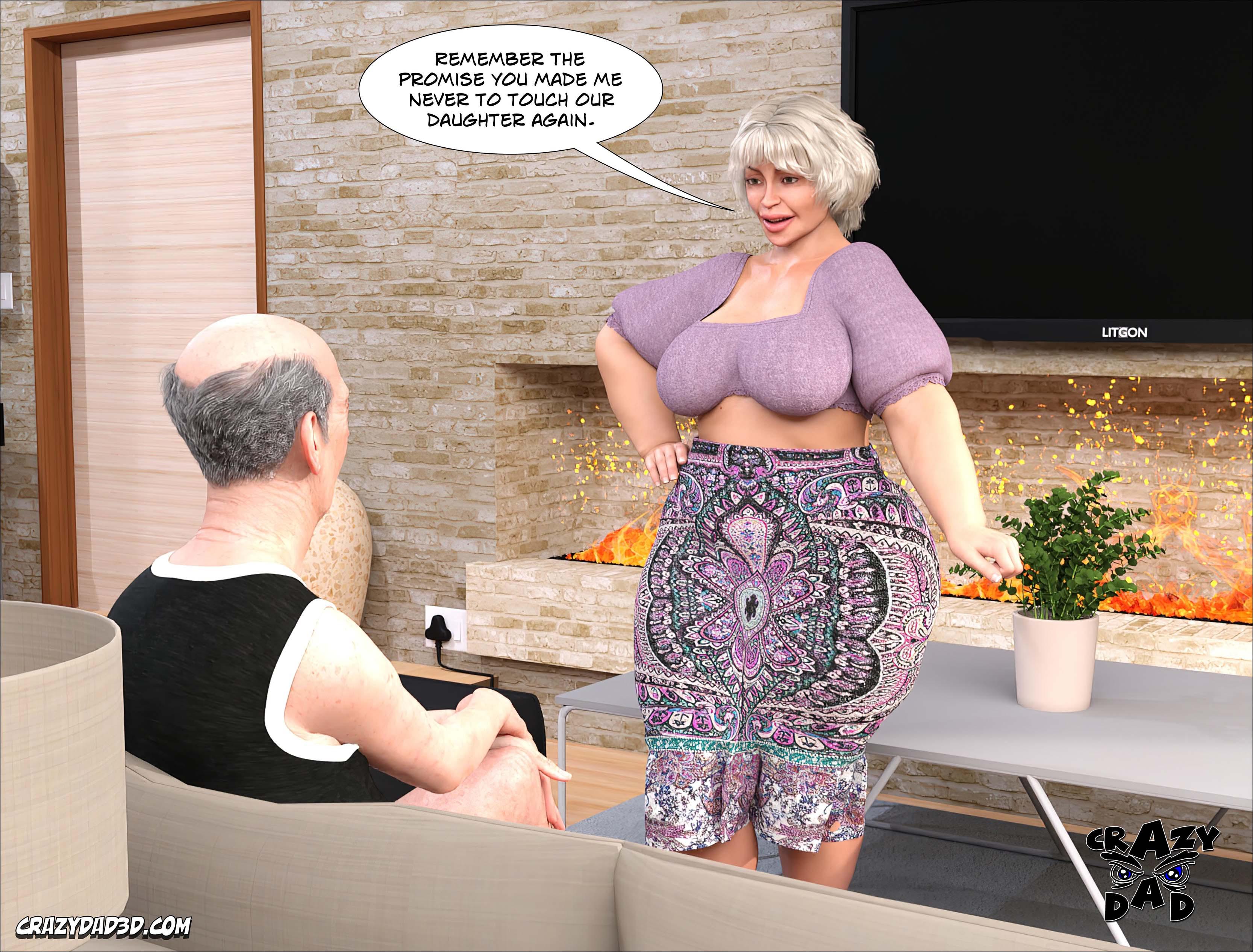 Mother Desire Forbidden [CrazyDad3D] - Chapter 25 — Page 5