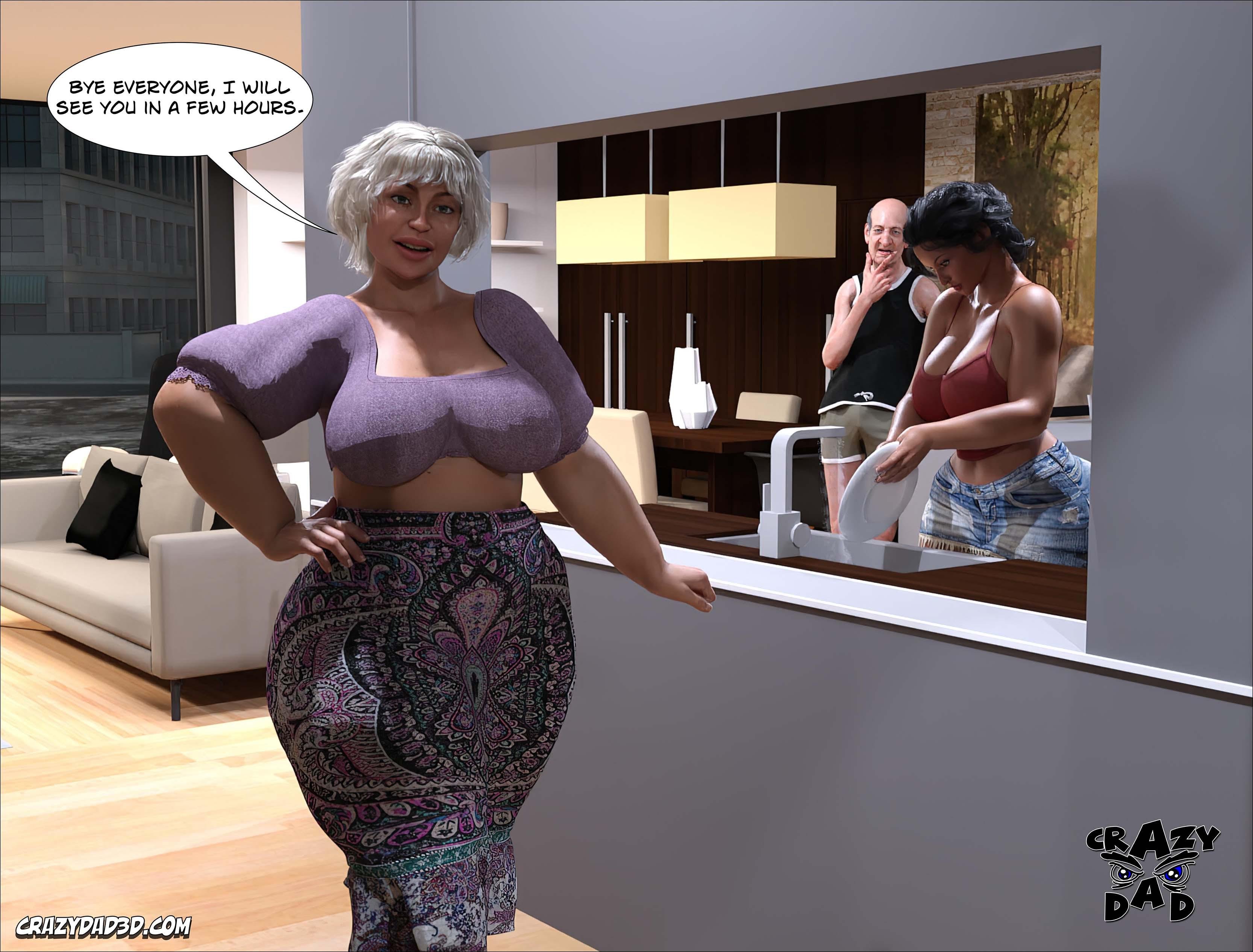 Mother Desire Forbidden [CrazyDad3D] - Chapter 25 — Page 7