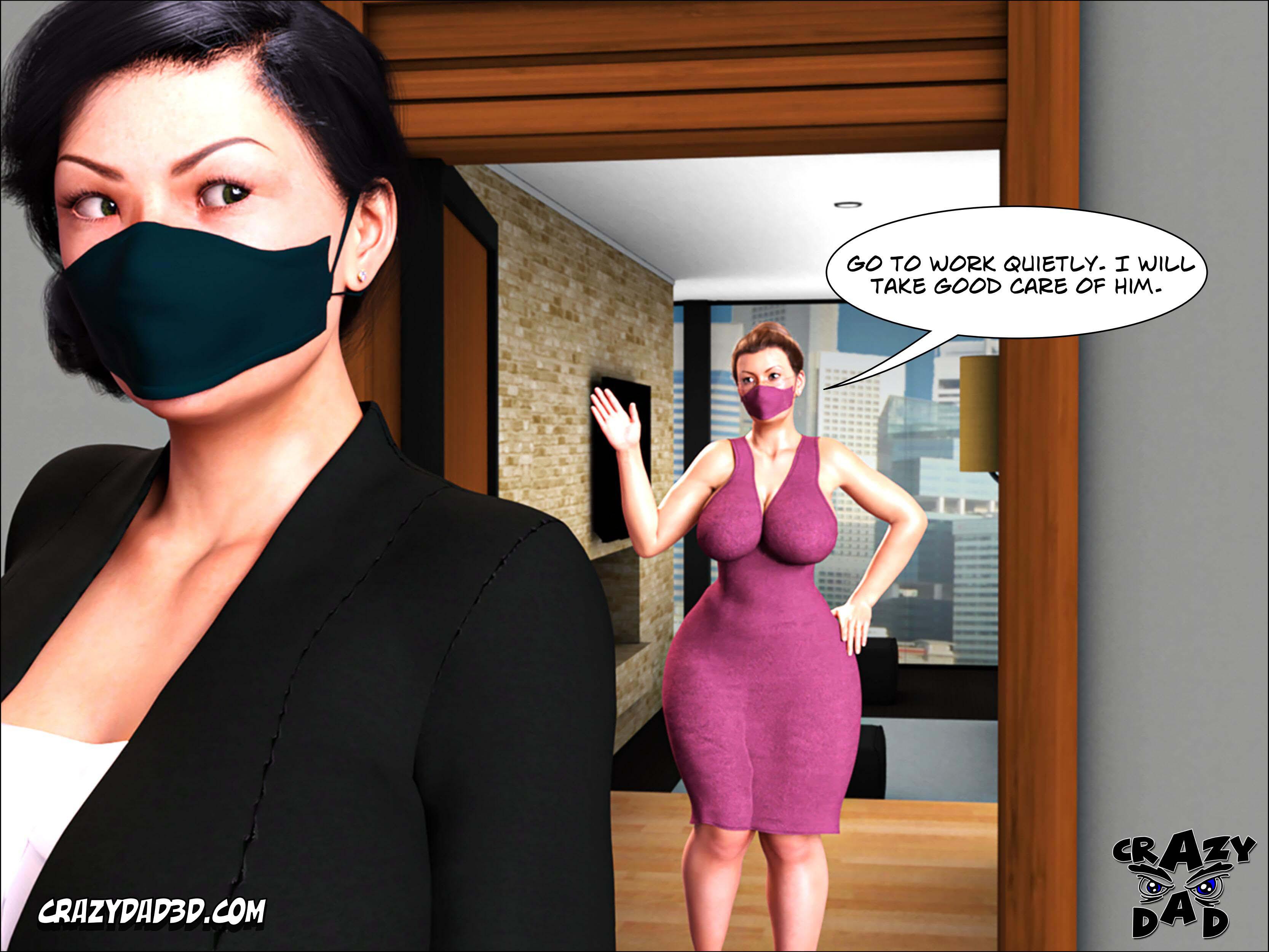 Mother Desire Forbidden [CrazyDad3D] - Chapter 13 — Page 7