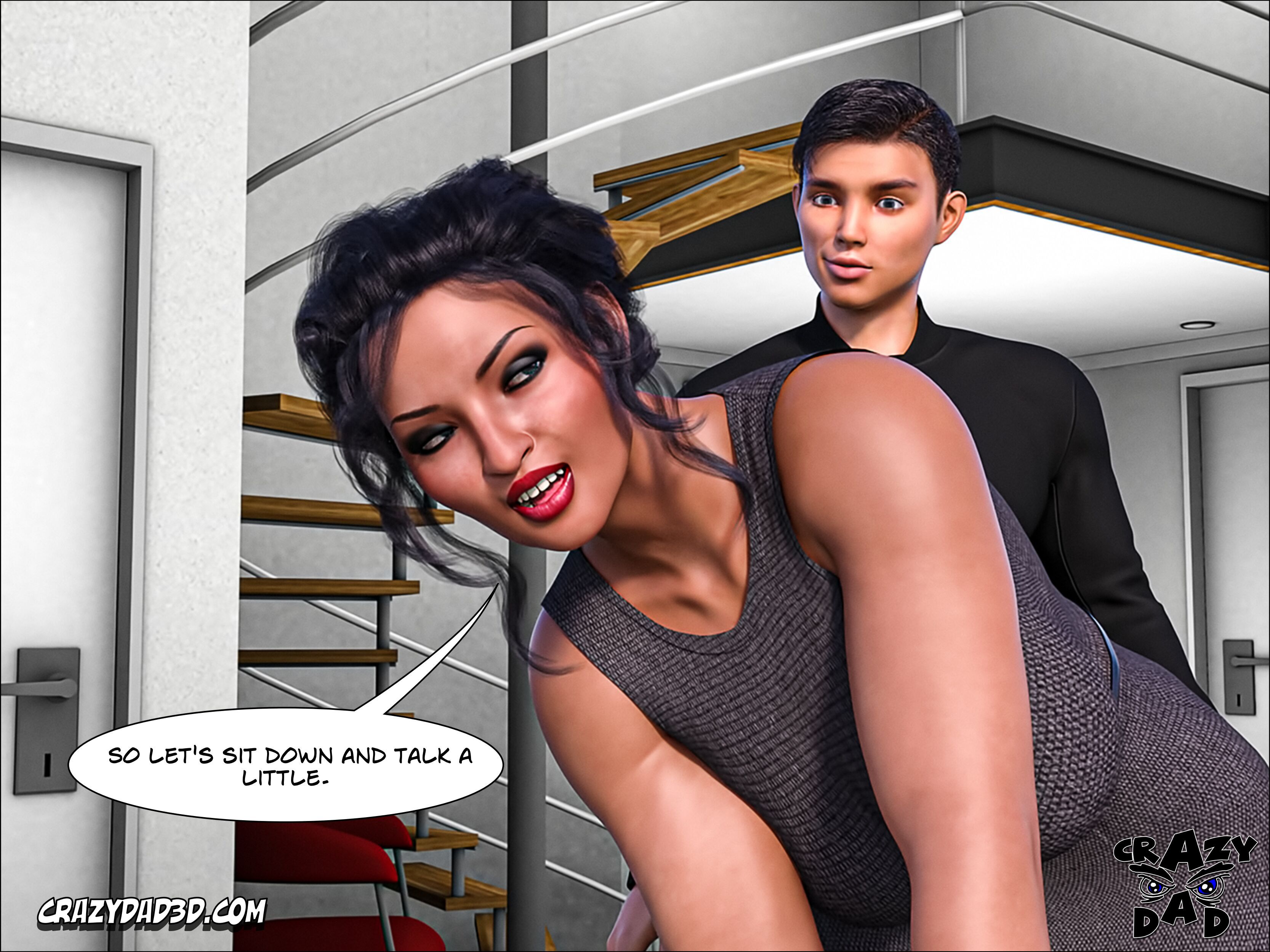 Mother Desire Forbidden [CrazyDad3D] - Chapter 9 — Page 57