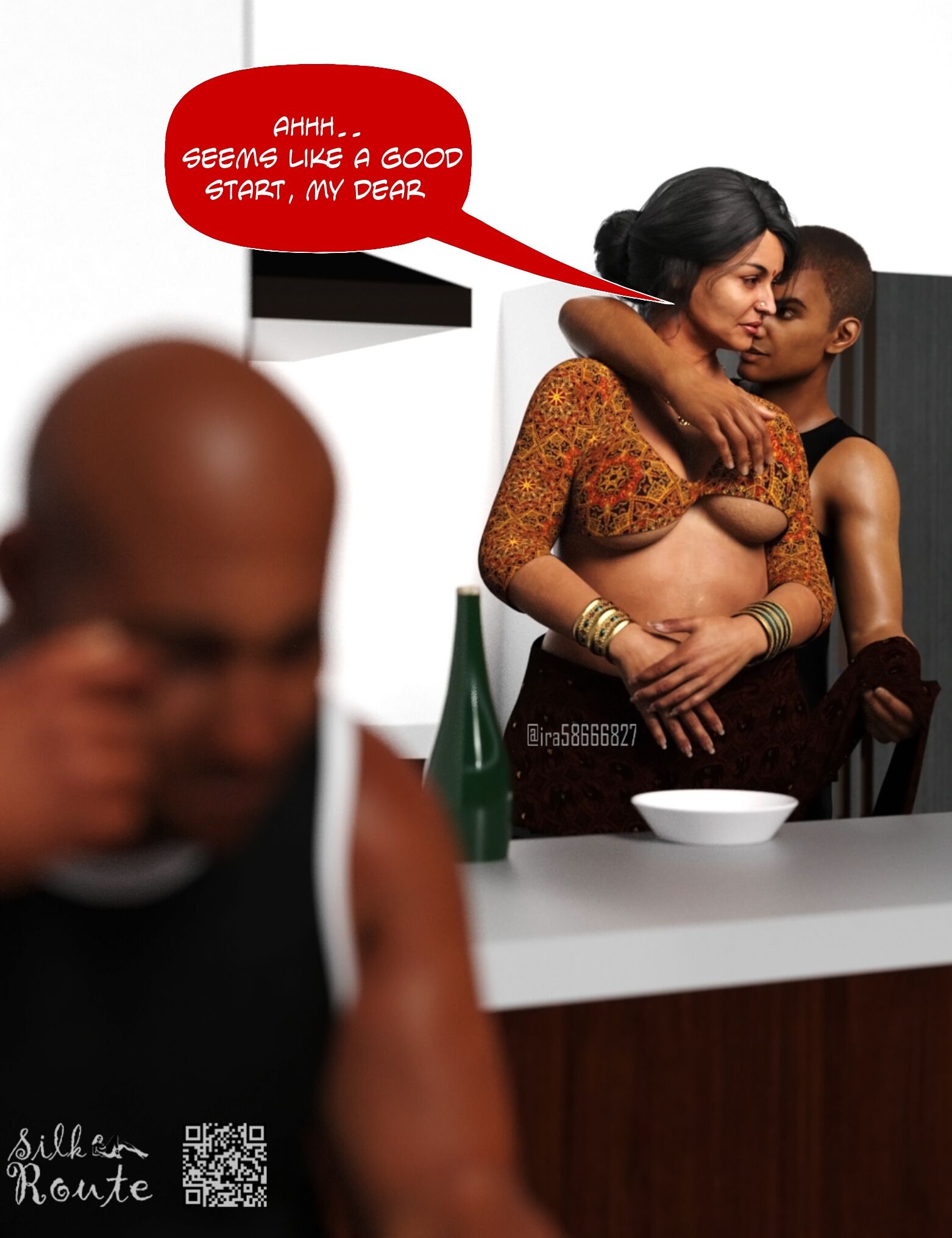 Silk Route – Mom & Me [Ira Raman] - Chapter 10.1 — Page 13