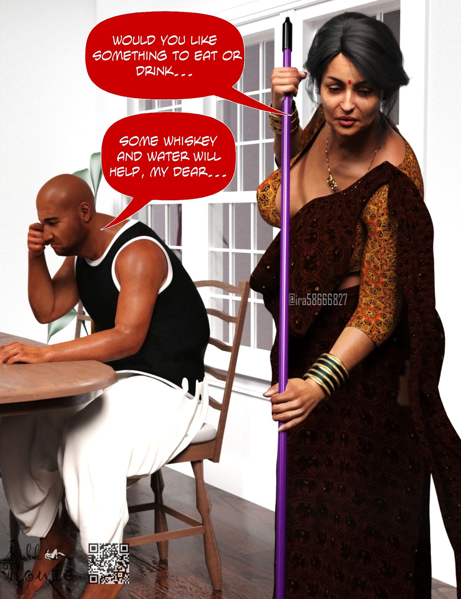 Silk Route – Mom & Me [Ira Raman] - Chapter 10.1 — Page 4