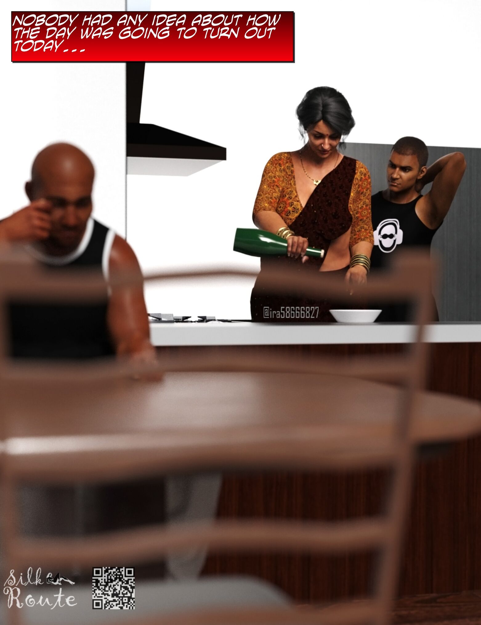 Silk Route – Mom & Me [Ira Raman] - Chapter 10.1 — Page 9