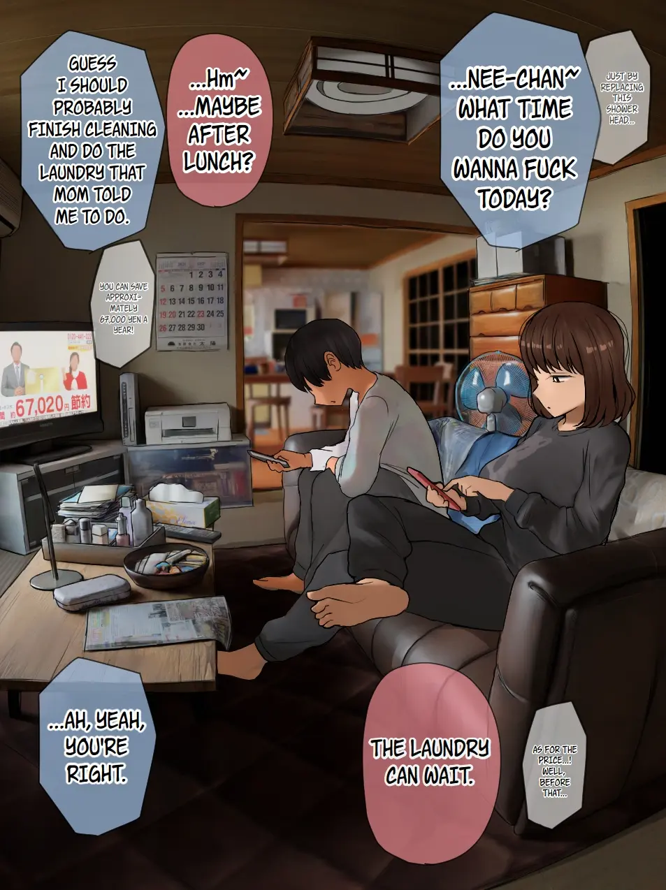 Everyday Conversations With My Big Sister - Chapter 1 — Page 59