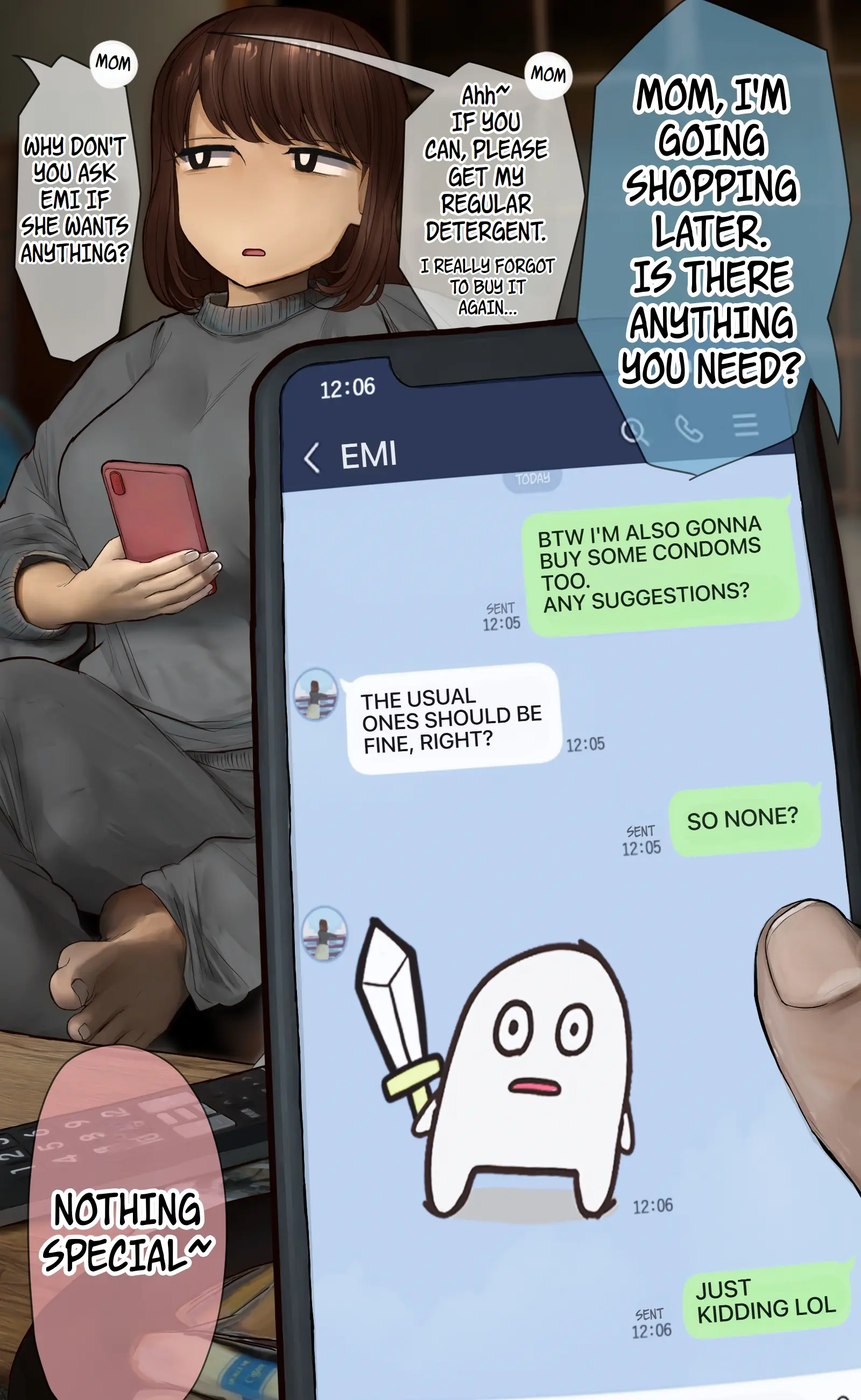 Everyday Conversations With My Big Sister - Chapter 1 — Page 139