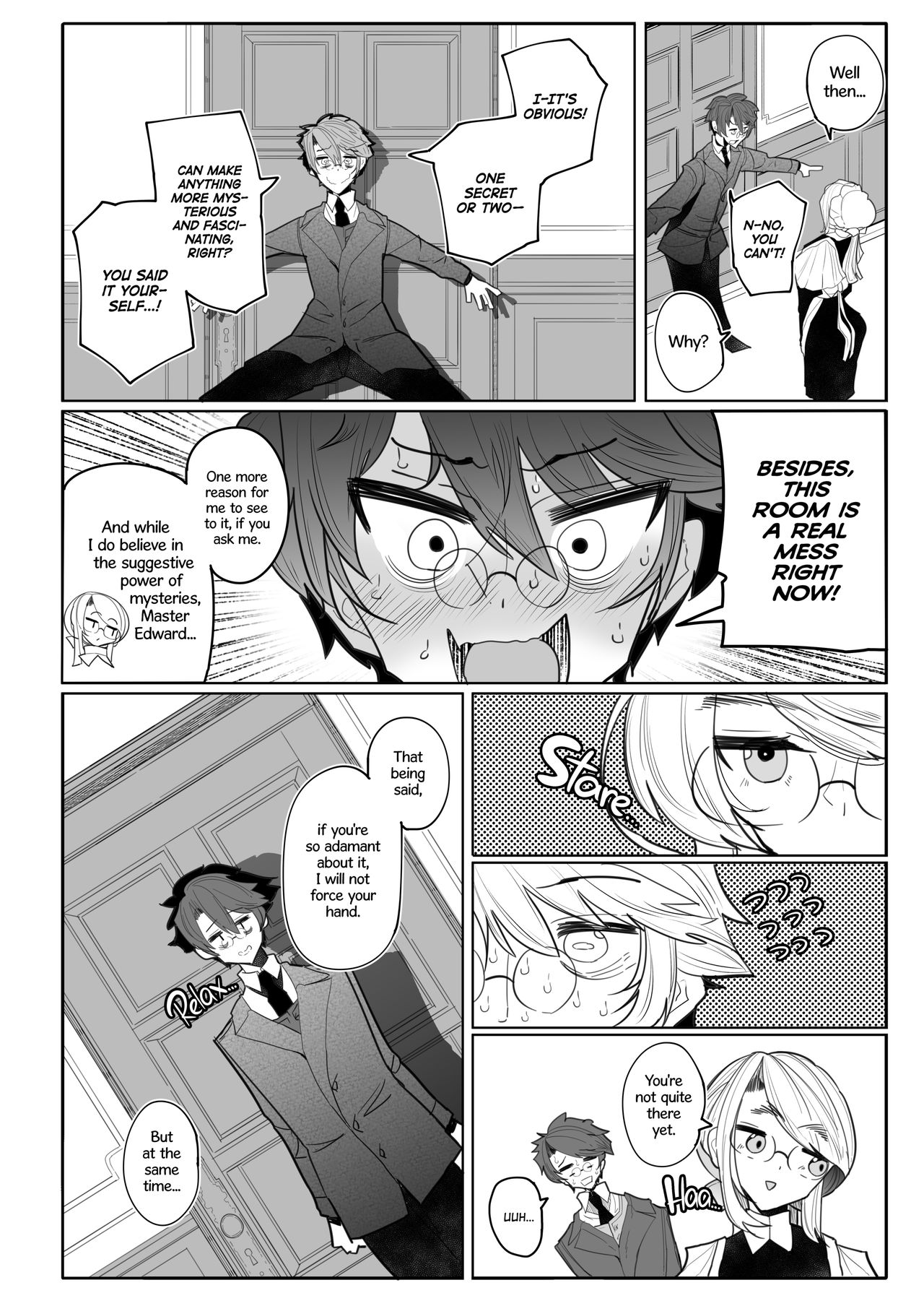 Gentleman’s Maid Sophie [Tsumetoro] - Chapter 3 — Page 9