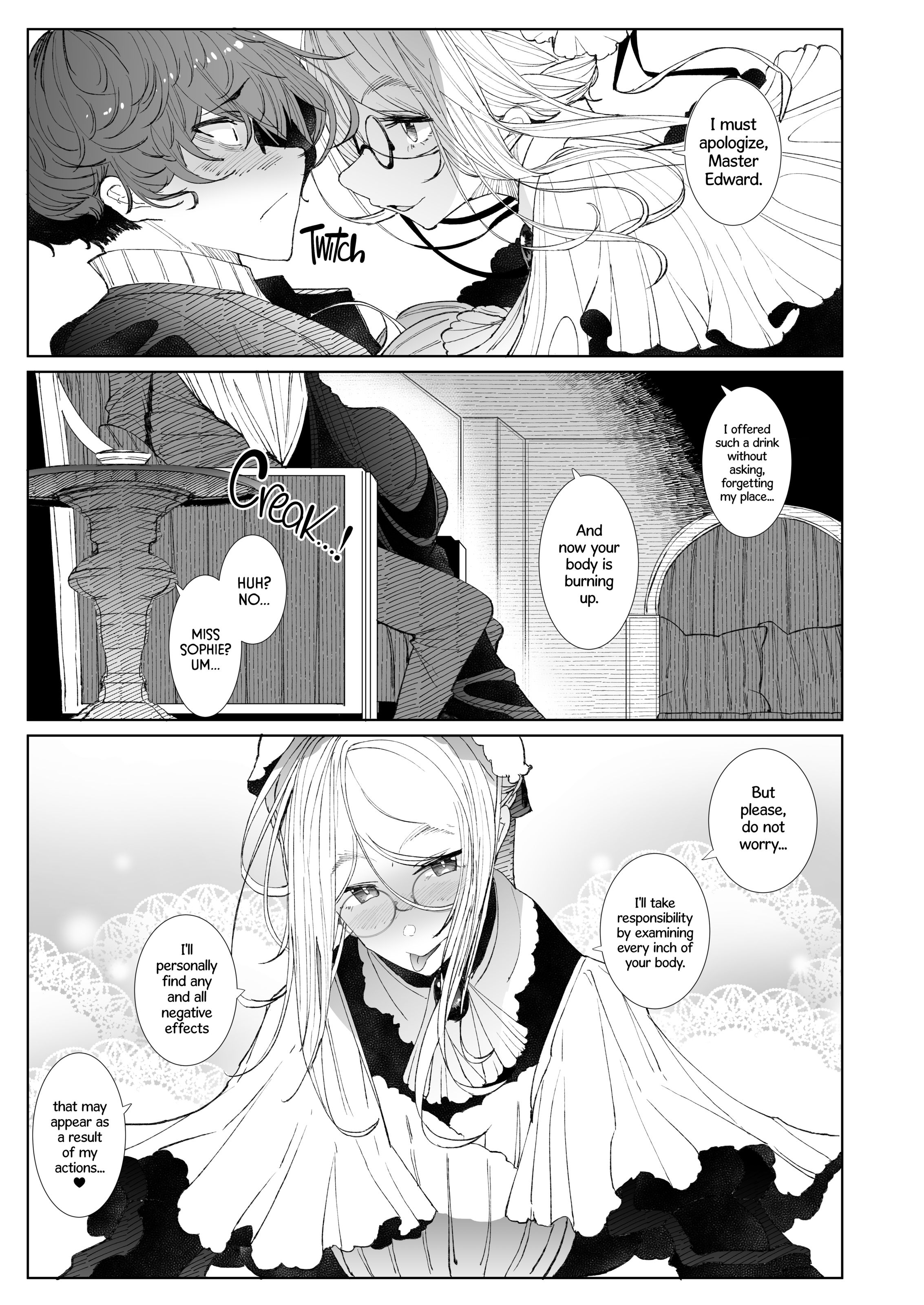 Gentleman’s Maid Sophie [Tsumetoro] - Chapter 3.5 — Page 6