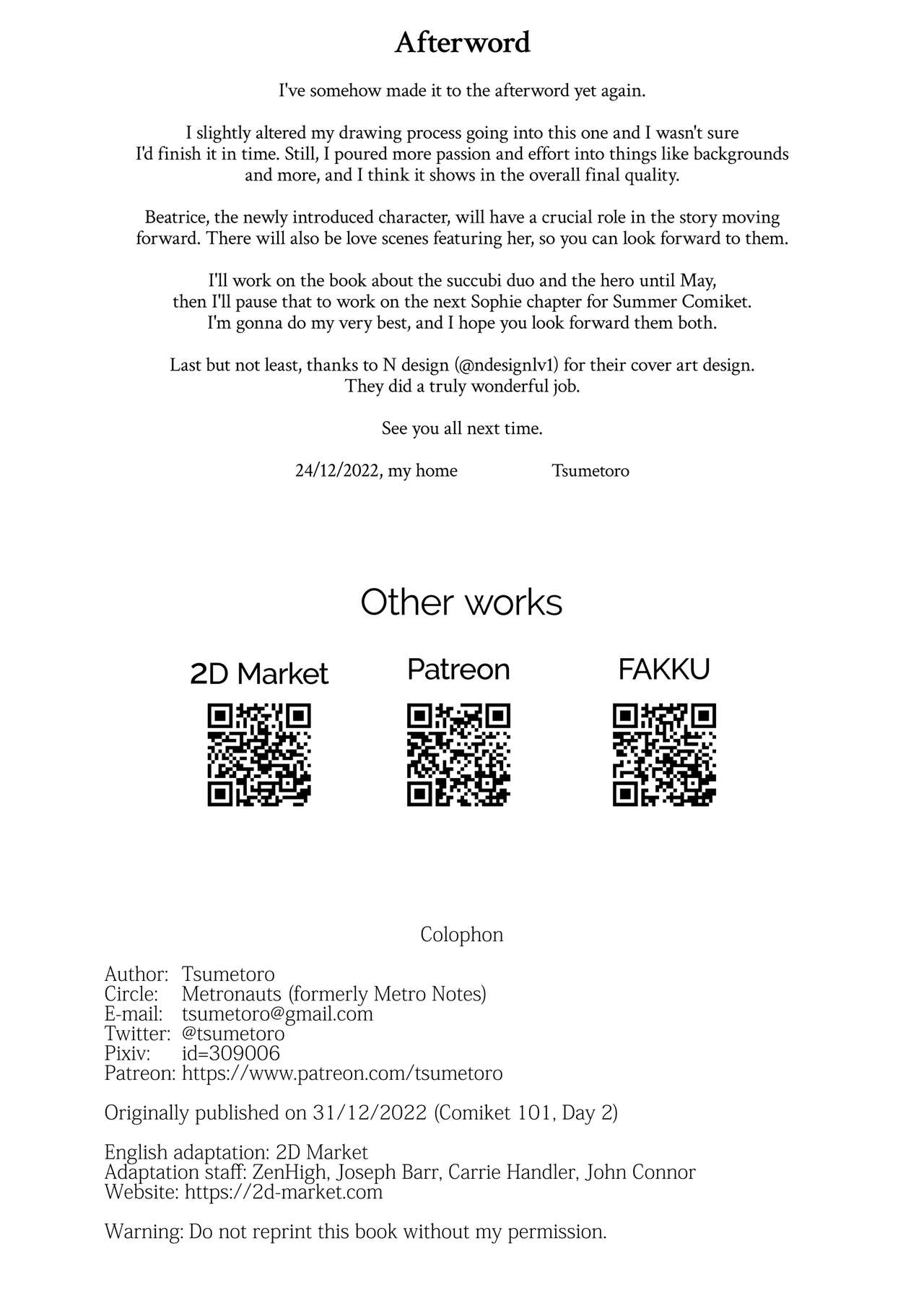 Gentleman’s Maid Sophie [Tsumetoro] - Chapter 8 — Page 48