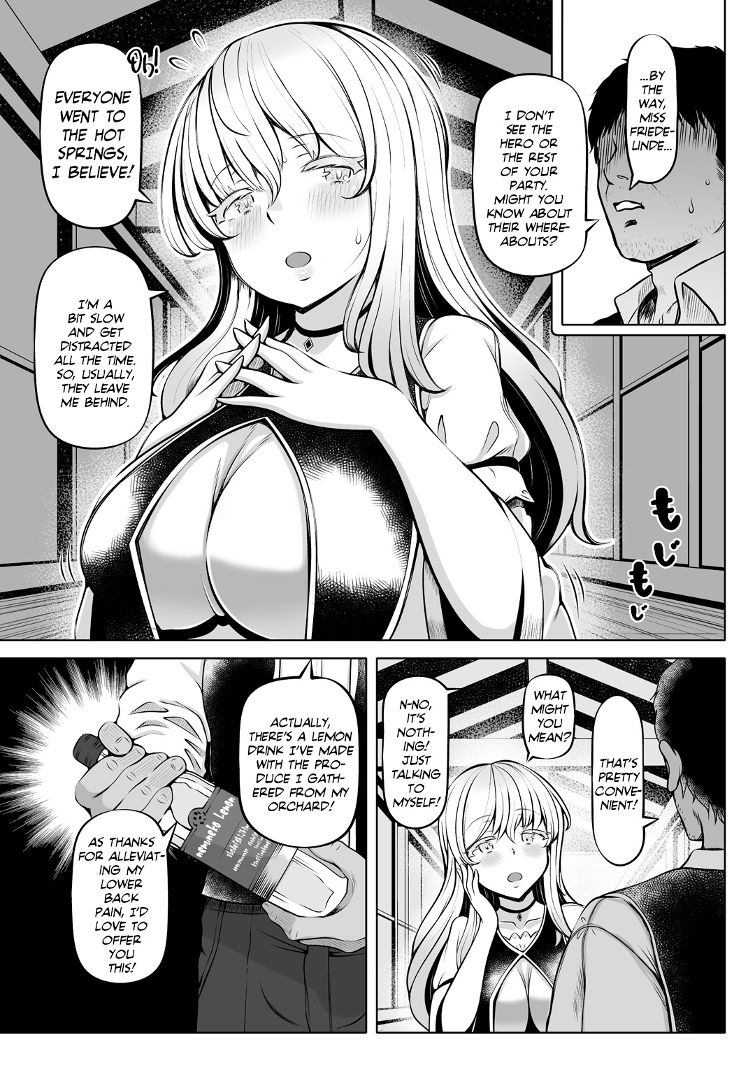 Sleeping Saintess’s Relief Hole! [Nemuneko] - Chapter 1 — Page 8