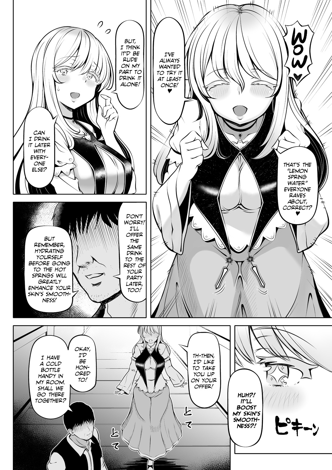 Sleeping Saintess’s Relief Hole! [Nemuneko] - Chapter 1 — Page 9