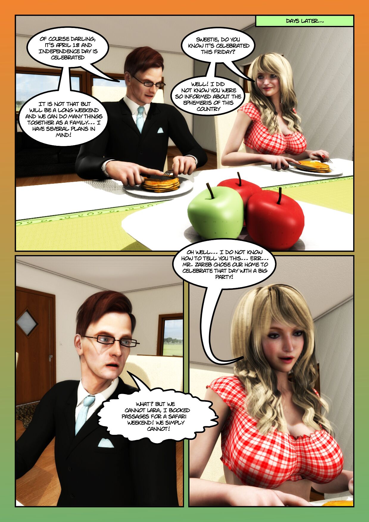 Cuckold In Africa [Moiarte3D] - Chapter 3 — Page 11