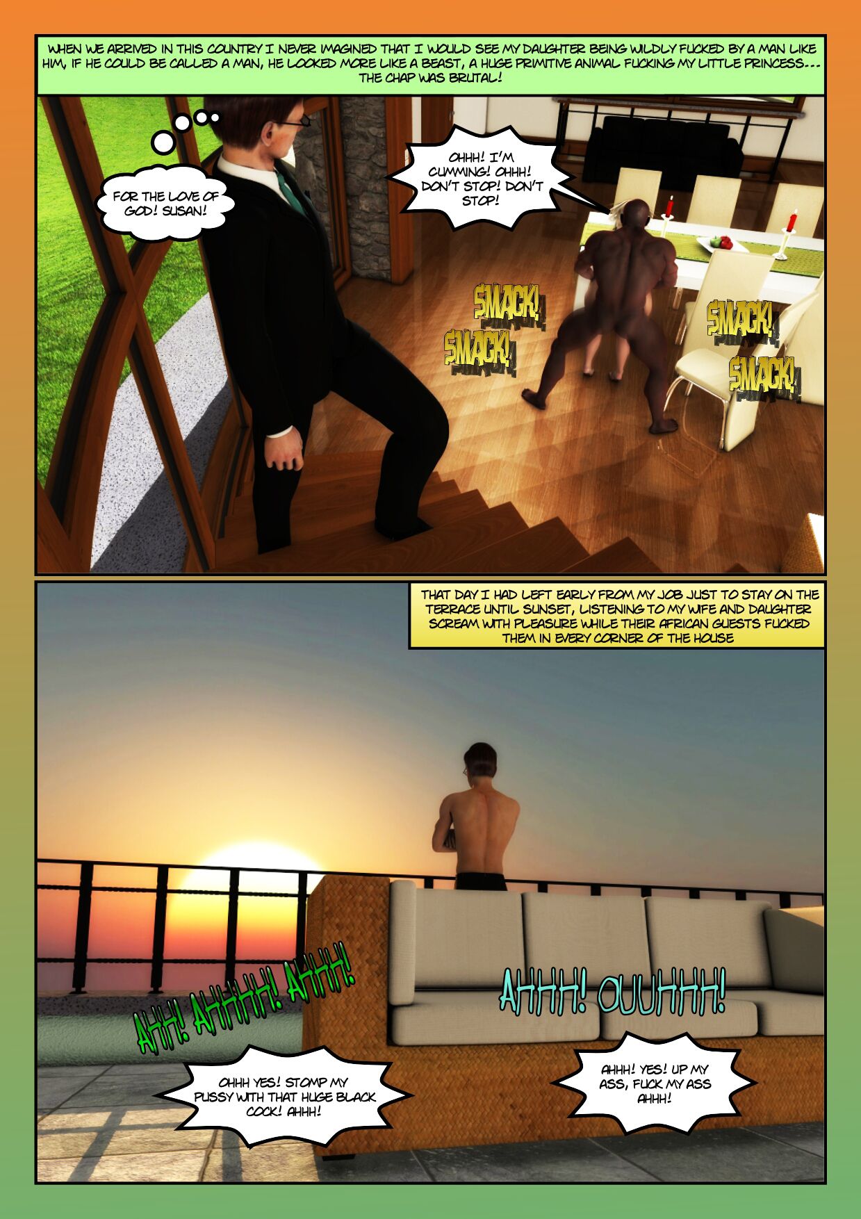 Cuckold In Africa [Moiarte3D] - Chapter 3 — Page 7