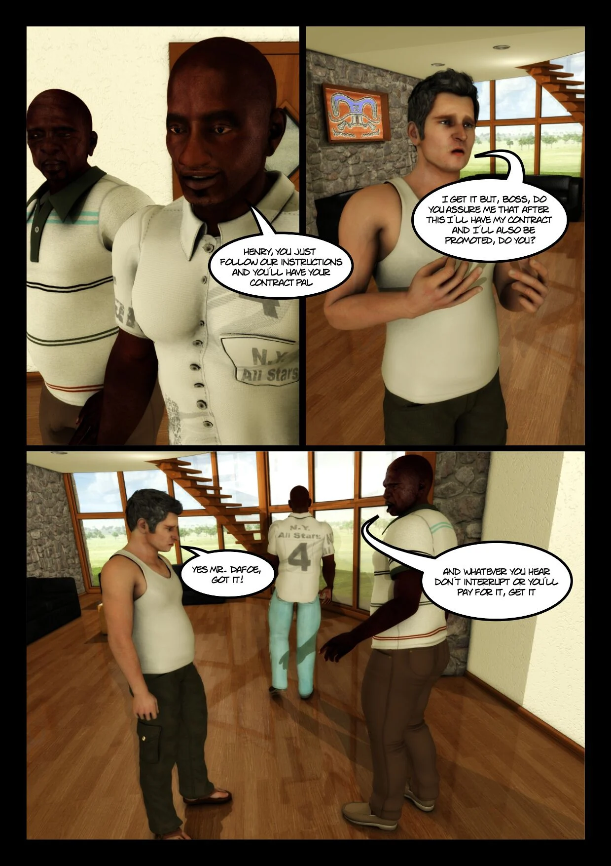 Cuckold In Africa [Moiarte3D] - Chapter 1 — Page 6
