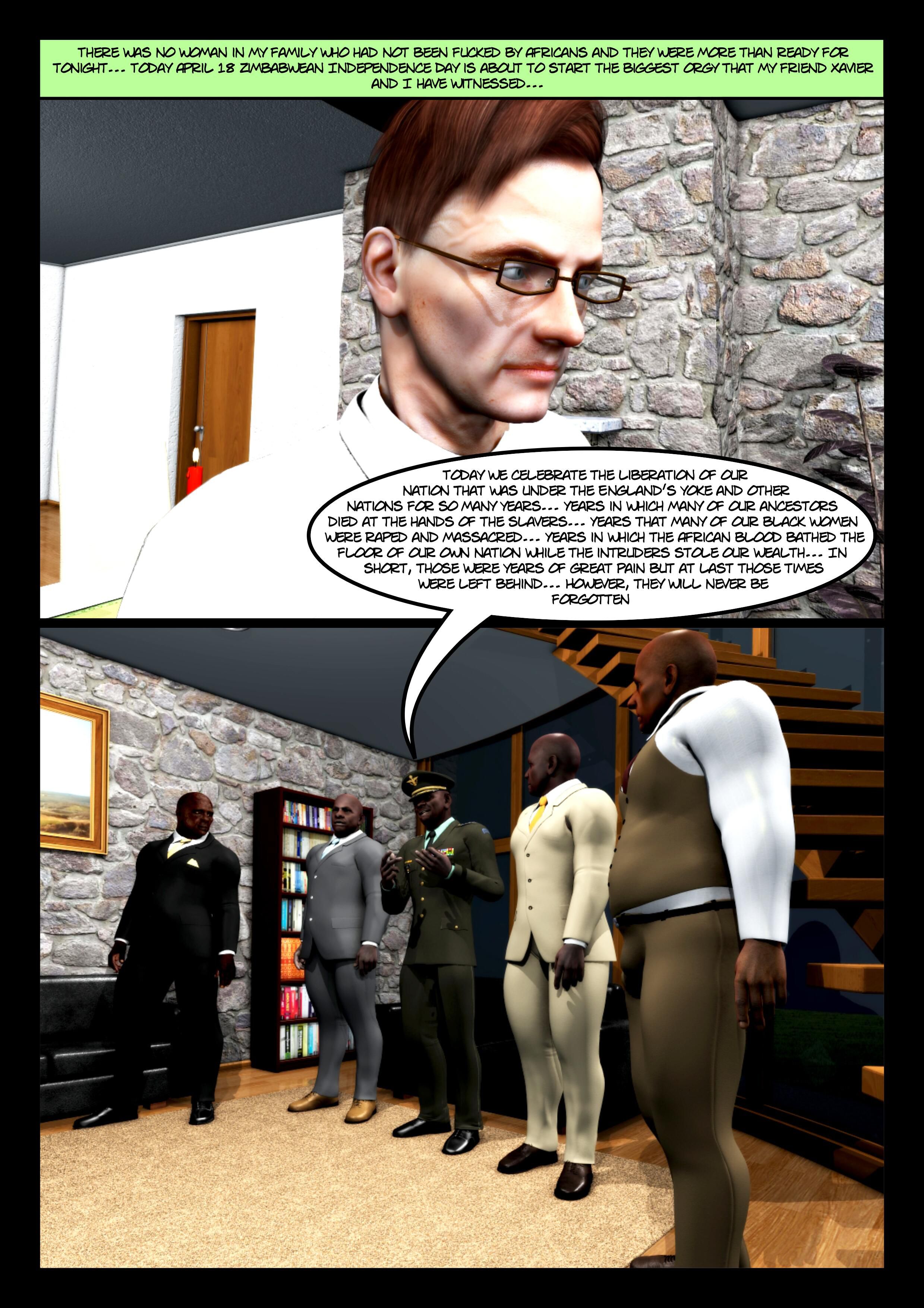 Cuckold In Africa [Moiarte3D] - Chapter 4 — Page 35