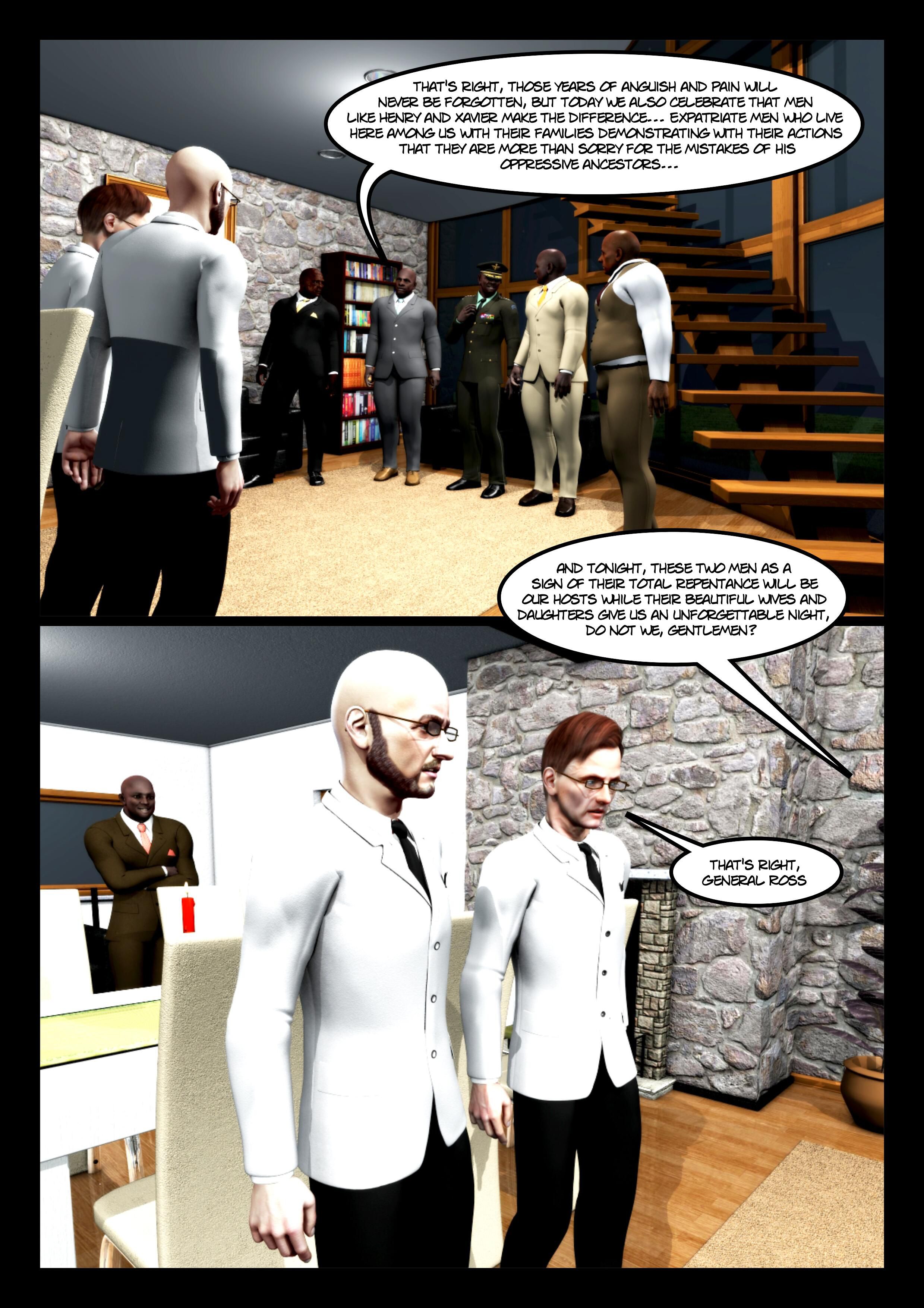 Cuckold In Africa [Moiarte3D] - Chapter 4 — Page 36