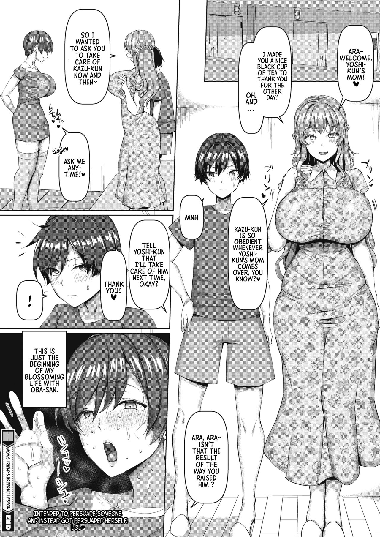 My Mom’s Friend’s Breeding Lesson [Chin] - Chapter 1 — Page 26