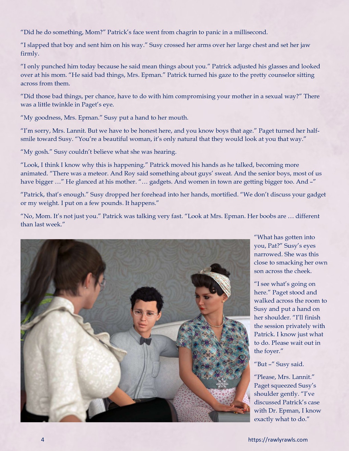 There’s Something in the Water [Redoxa , RawlyRawls] - Chapter 9.1 — Page 4