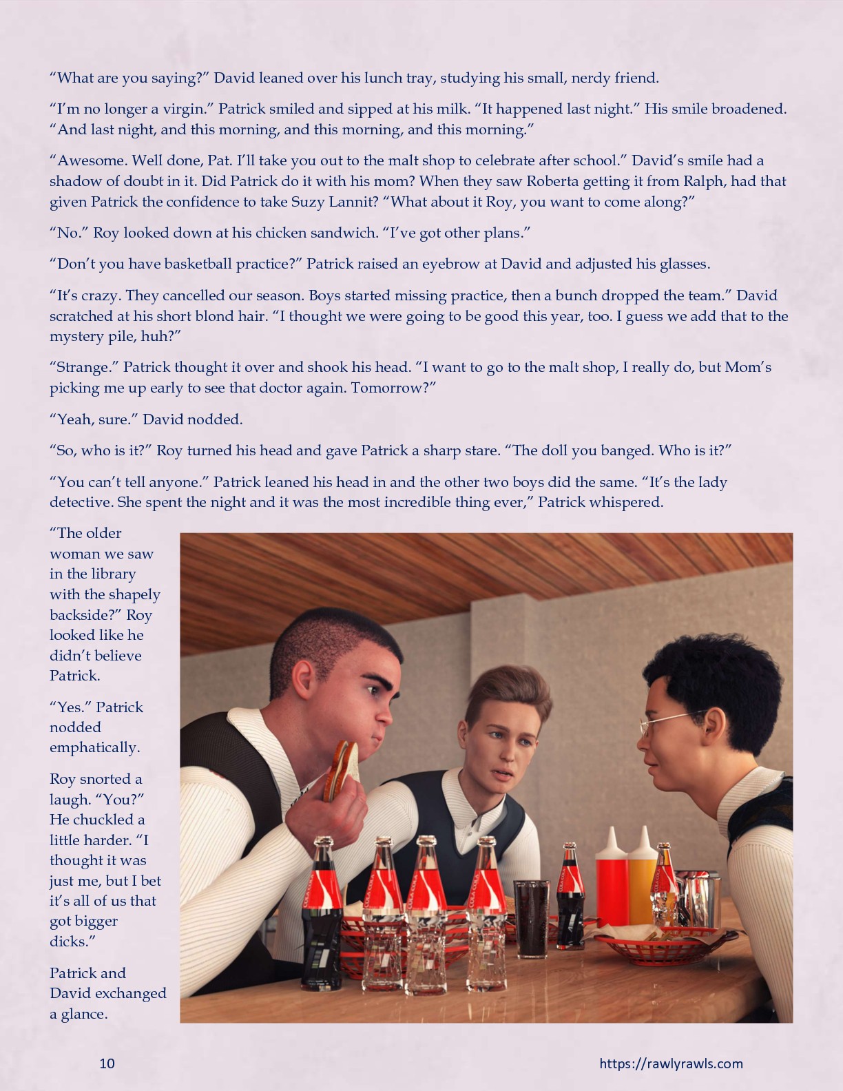 There’s Something in the Water [Redoxa , RawlyRawls] - Chapter 8.2 — Page 10