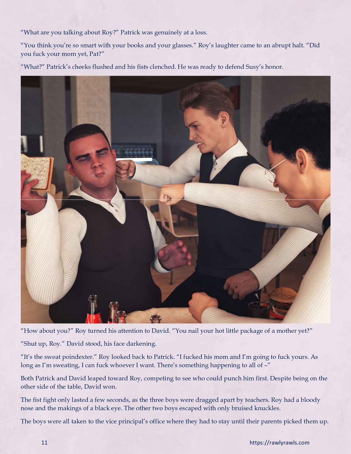 There’s Something in the Water [Redoxa , RawlyRawls] - Chapter 8.2 — Page 11