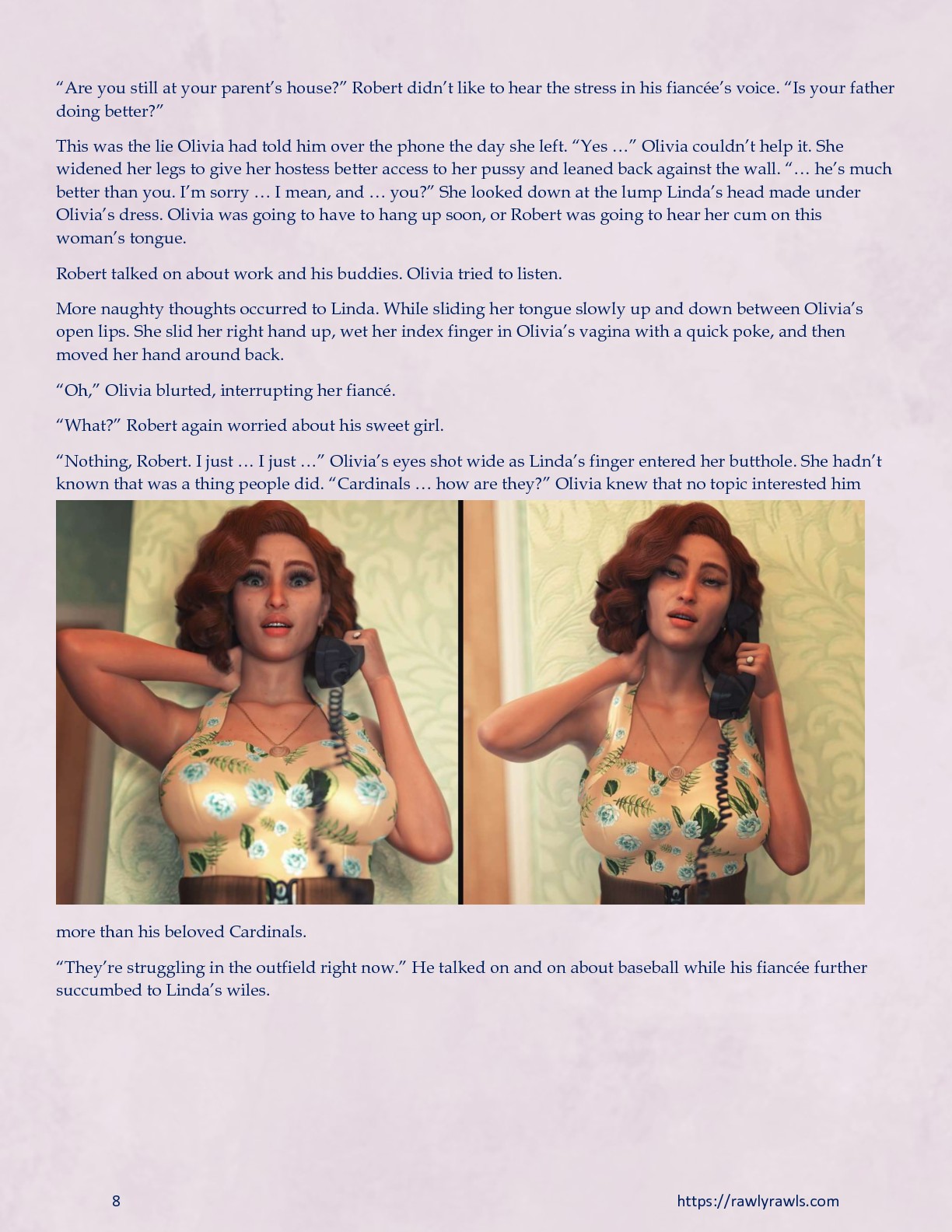 There’s Something in the Water [Redoxa , RawlyRawls] - Chapter 8.2 — Page 8