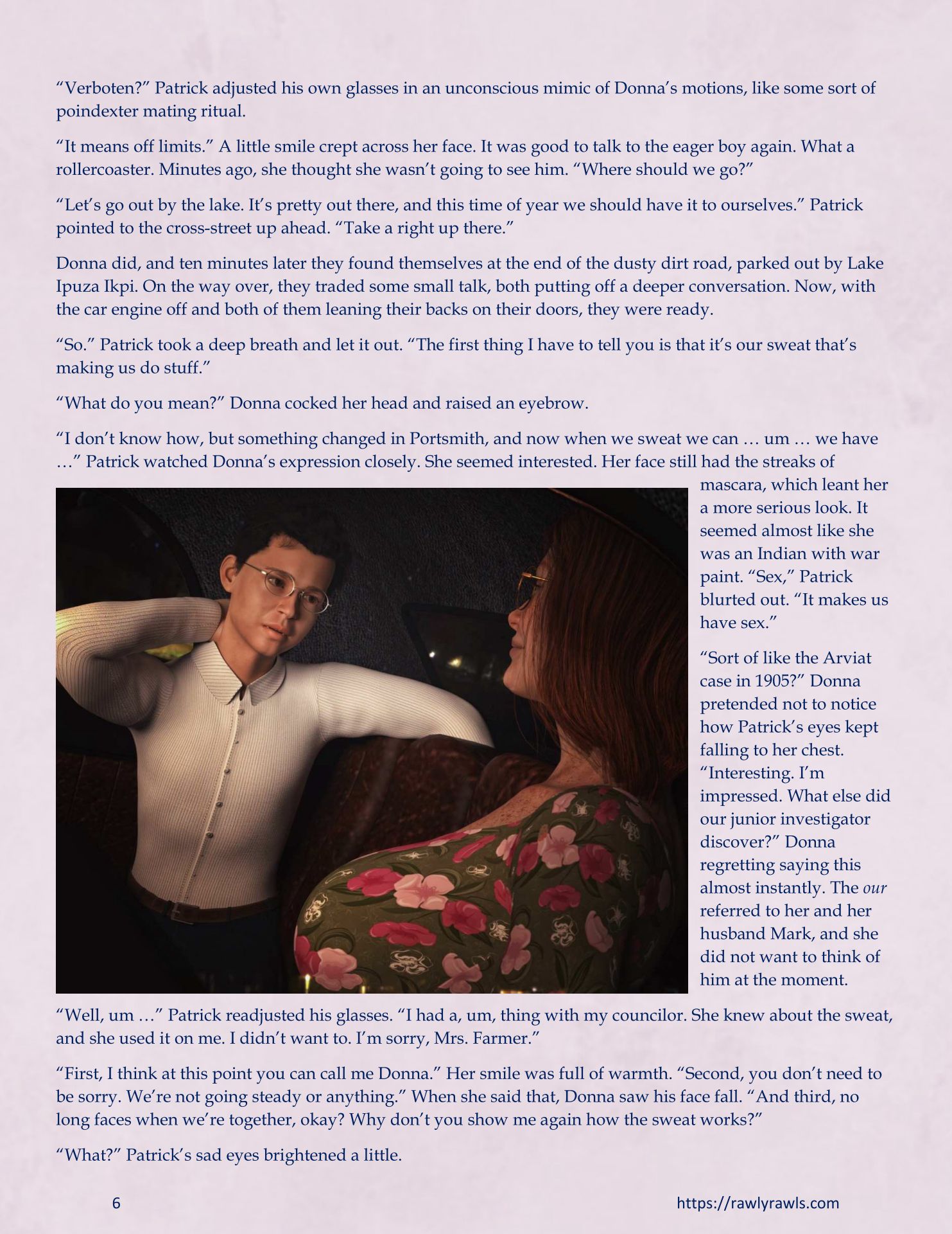 There’s Something in the Water [Redoxa , RawlyRawls] - Chapter 9.2 — Page 6