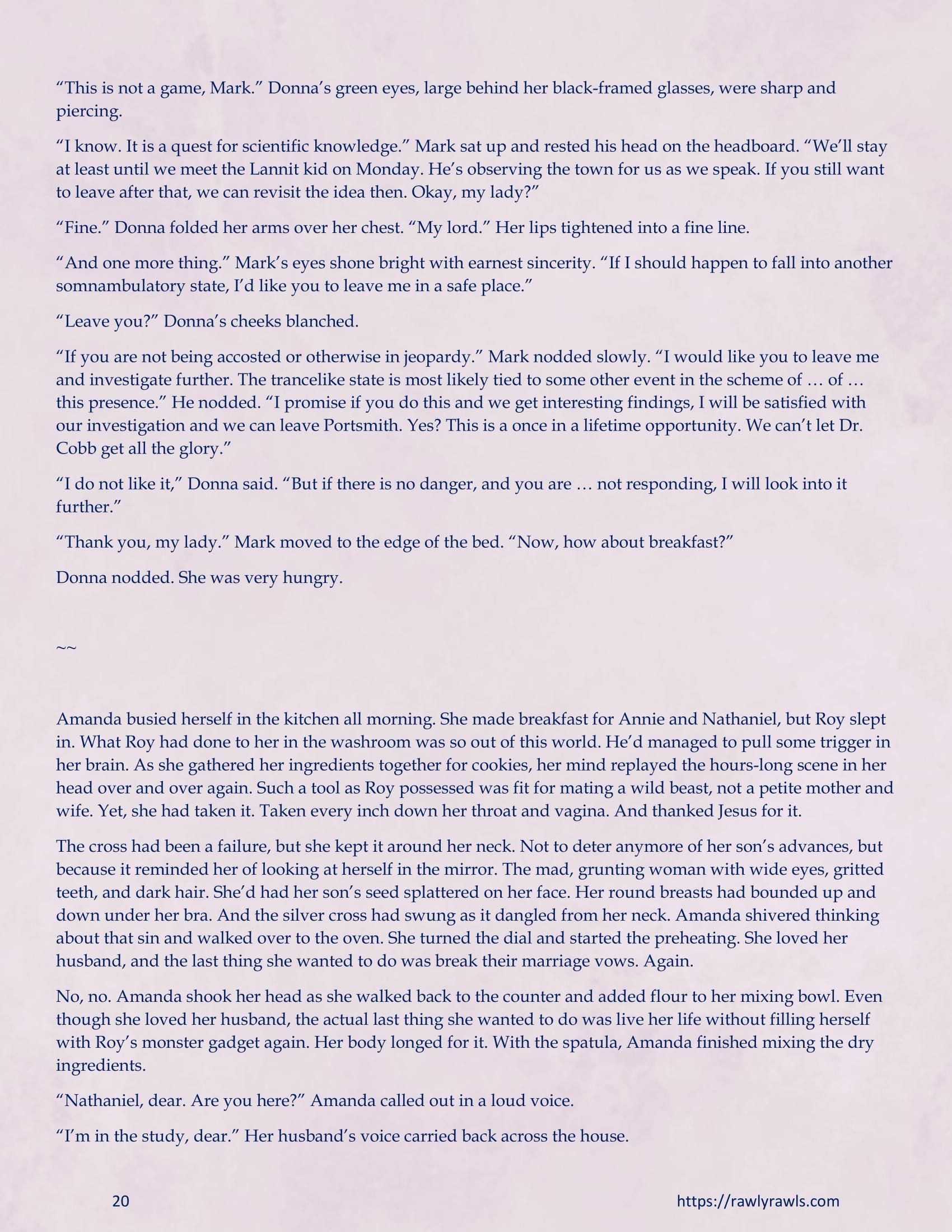 There’s Something in the Water [Redoxa , RawlyRawls] - Chapter 5 — Page 20