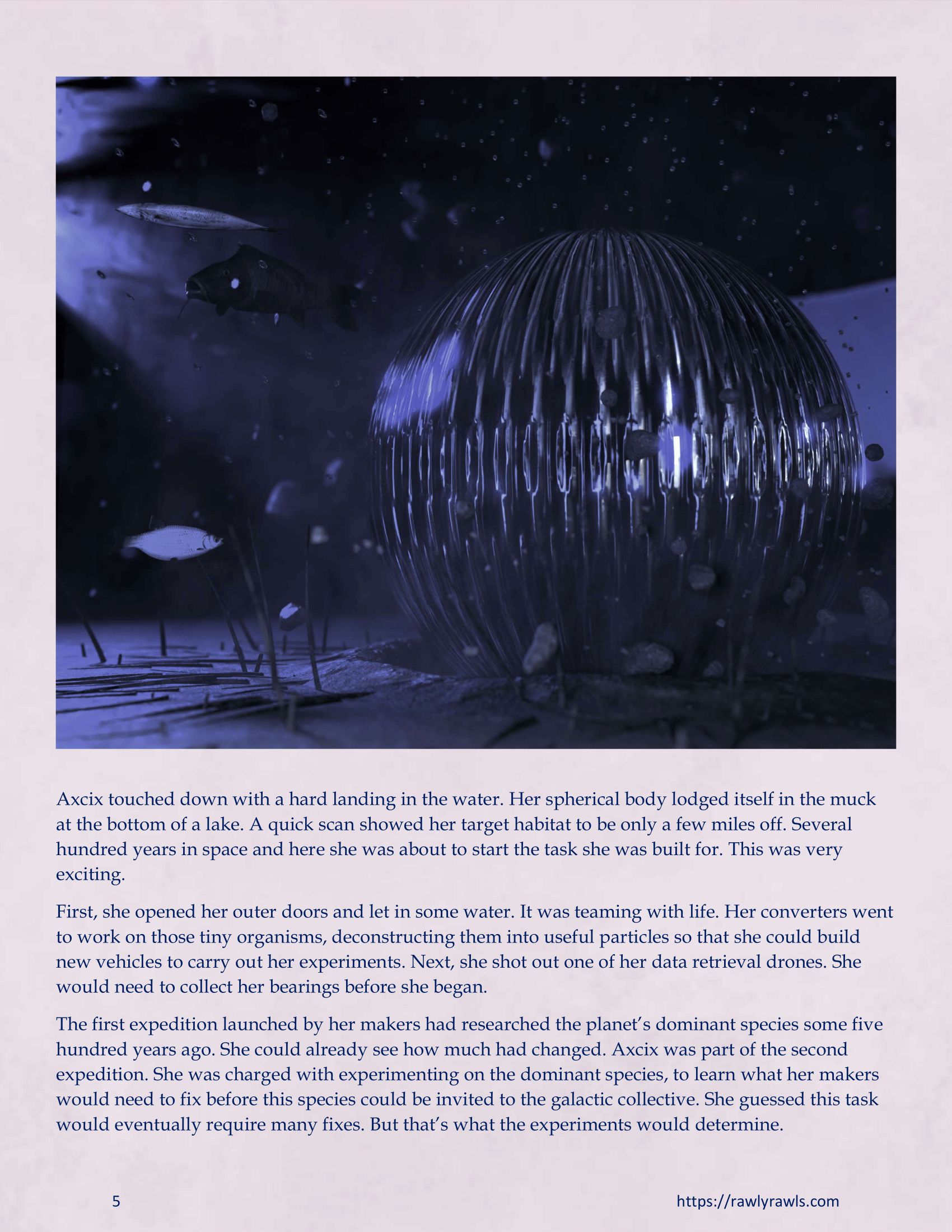 There’s Something in the Water [Redoxa , RawlyRawls] - Chapter 1 — Page 5