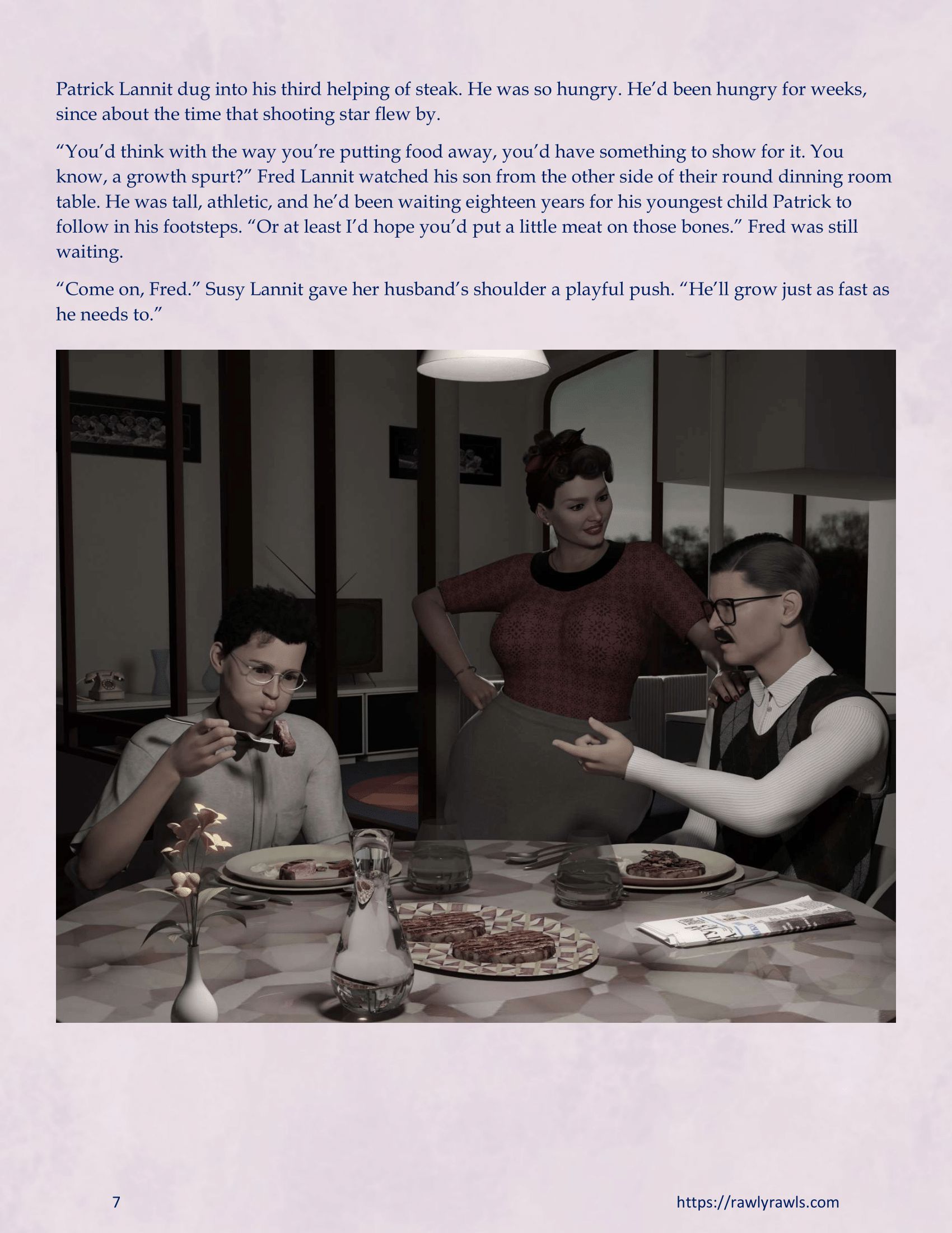 There’s Something in the Water [Redoxa , RawlyRawls] - Chapter 1 — Page 7