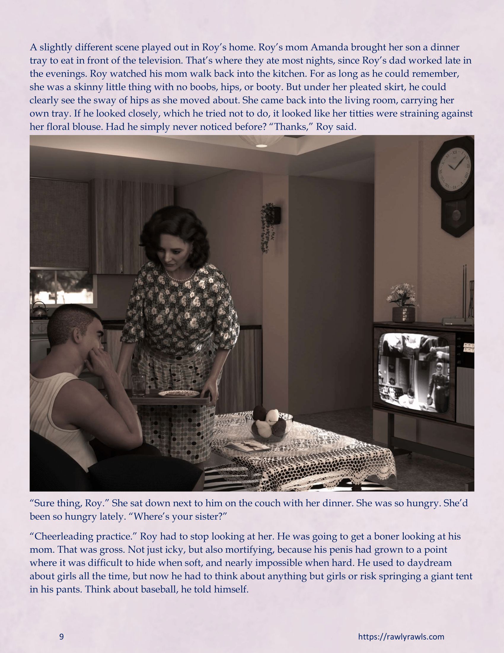 There’s Something in the Water [Redoxa , RawlyRawls] - Chapter 1 — Page 9