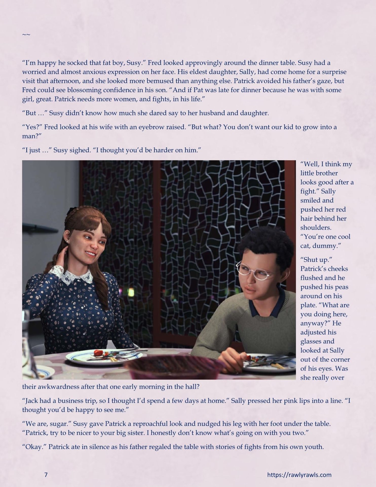 There’s Something in the Water [Redoxa , RawlyRawls] - Chapter 10.1 — Page 7