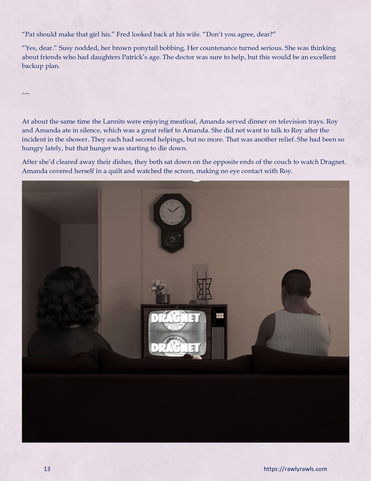 There’s Something in the Water [Redoxa , RawlyRawls] - Chapter 4 — Page 13