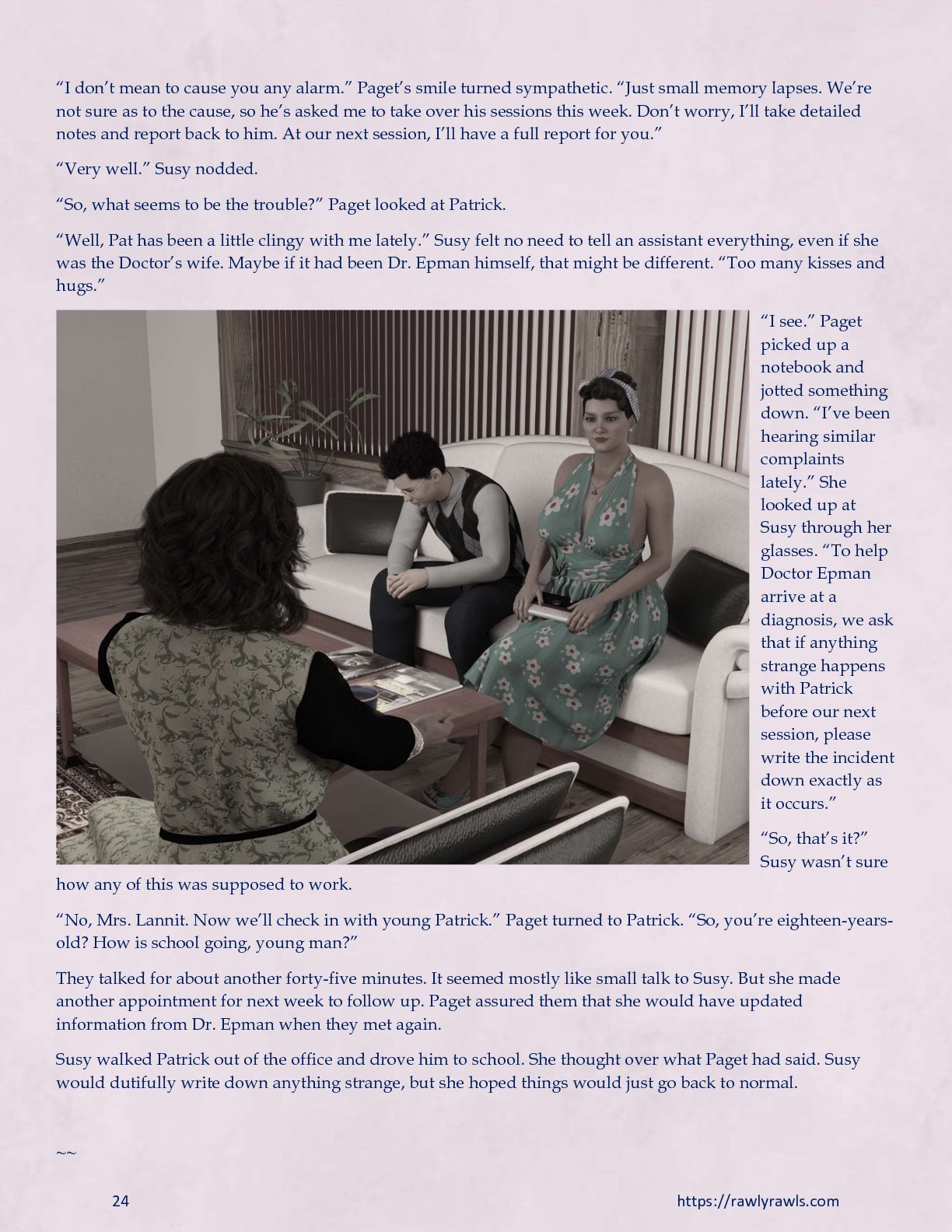 There’s Something in the Water [Redoxa , RawlyRawls] - Chapter 4 — Page 24