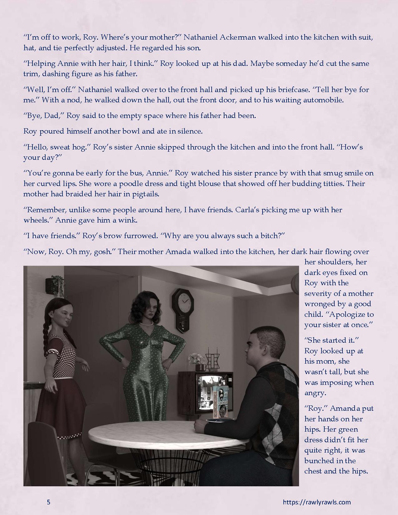 There’s Something in the Water [Redoxa , RawlyRawls] - Chapter 2 — Page 5