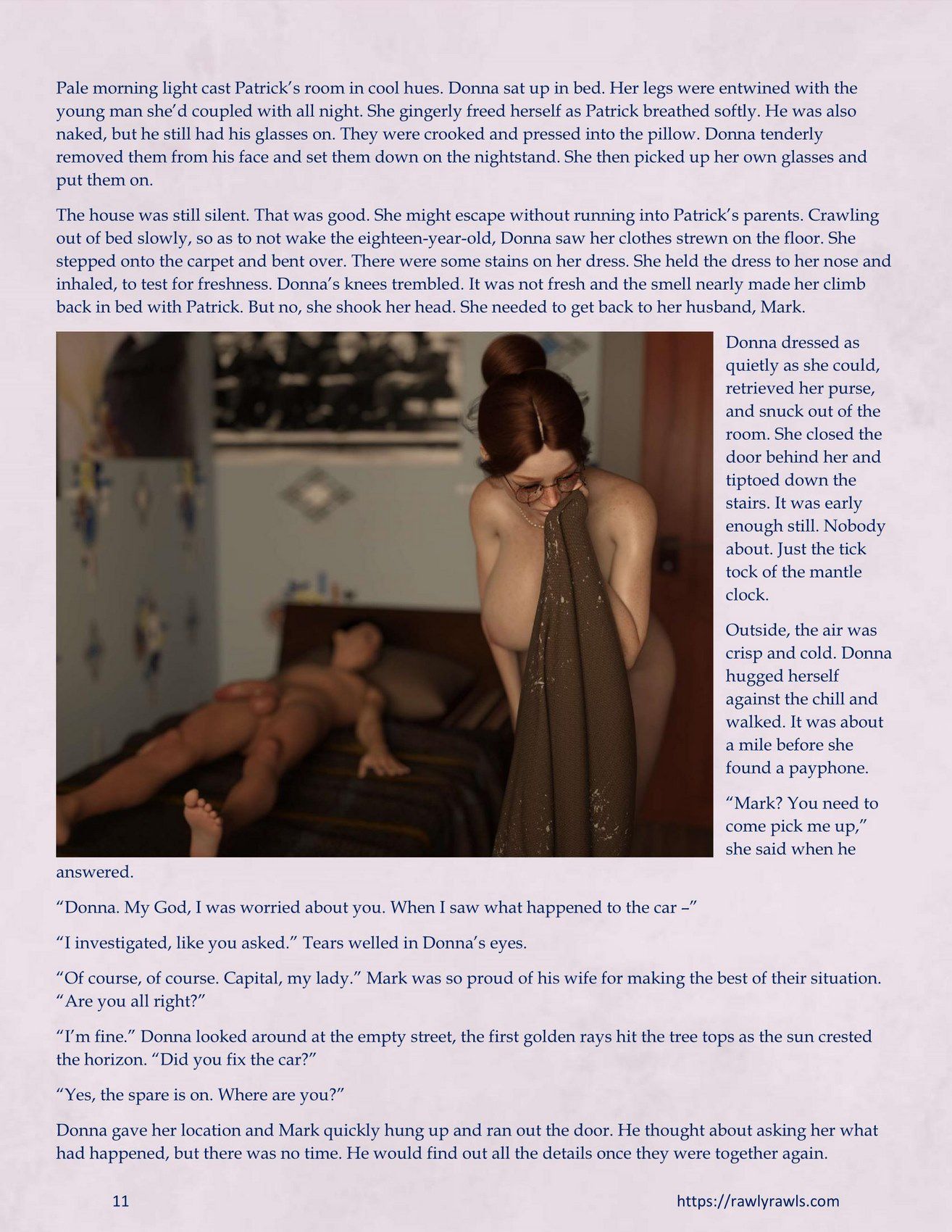 There’s Something in the Water [Redoxa , RawlyRawls] - Chapter 8.1 — Page 11