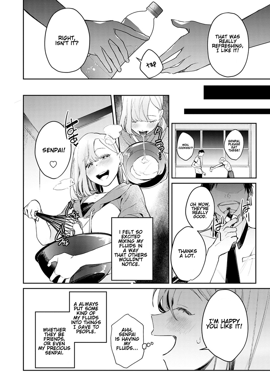 I want to be filled with your XXX [Panchira Steak] - Chapter 1 — Page 4