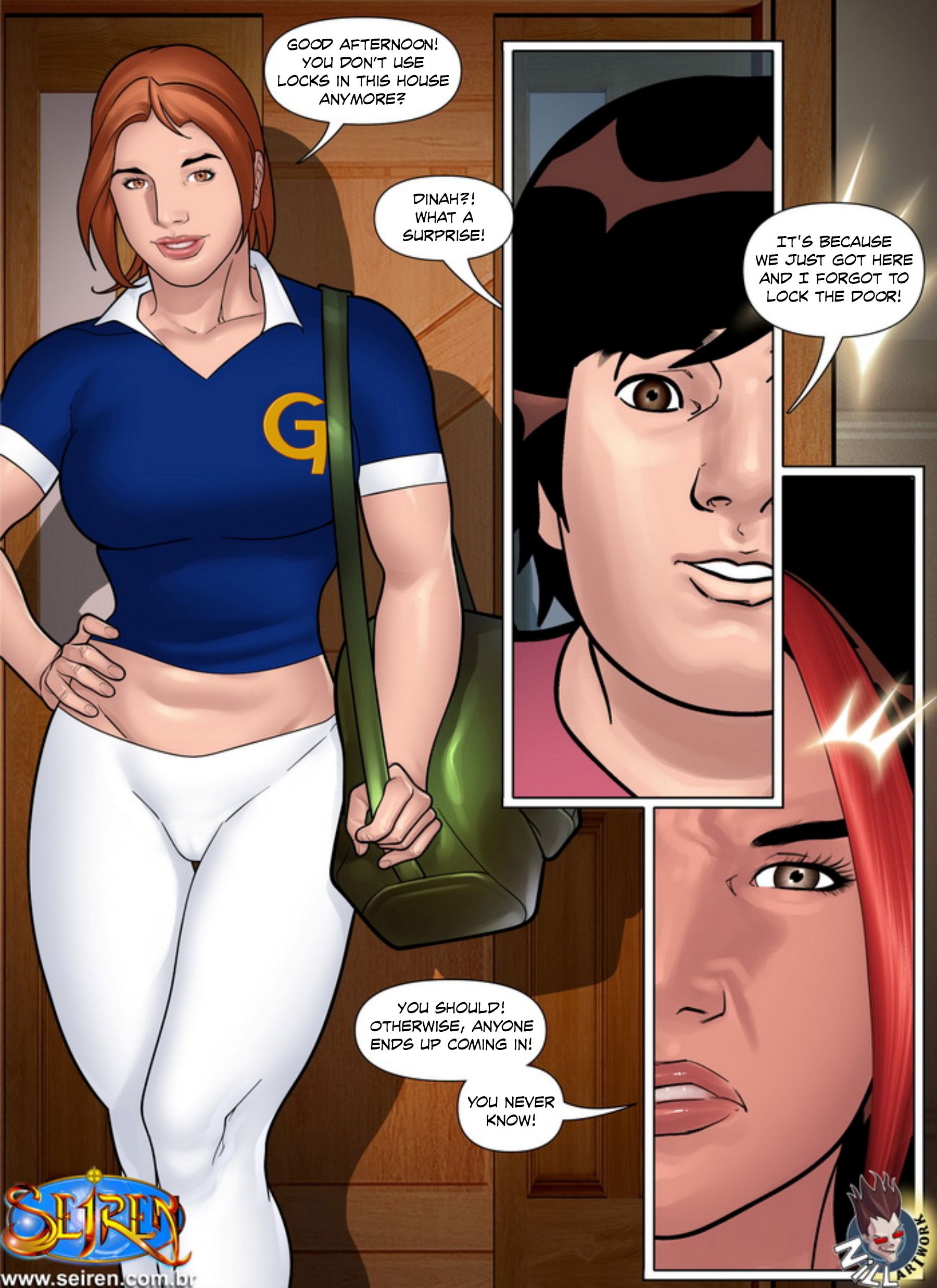 The Sportswoman [Seiren] - Chapter 9 — Page 4