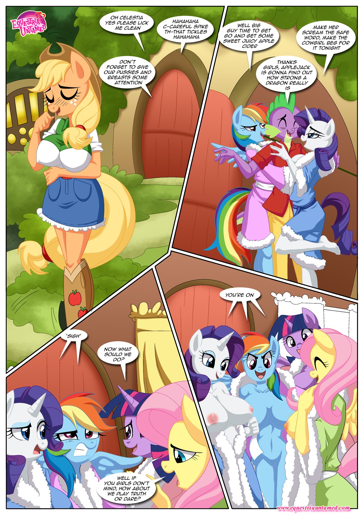 Spike’s Harem (My Little Pony – Friendship Is Magic) [PalComix] - Chapter 6 — Page 16
