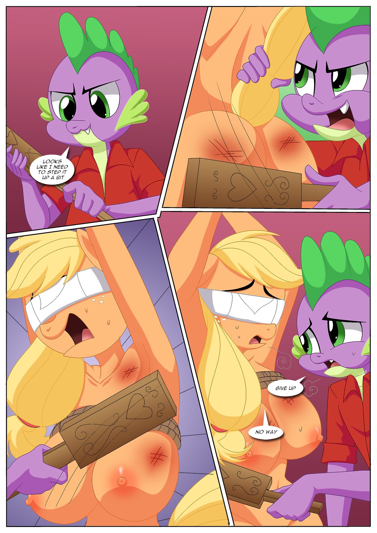 Spike’s Harem (My Little Pony – Friendship Is Magic) [PalComix] - Chapter 6 — Page 32