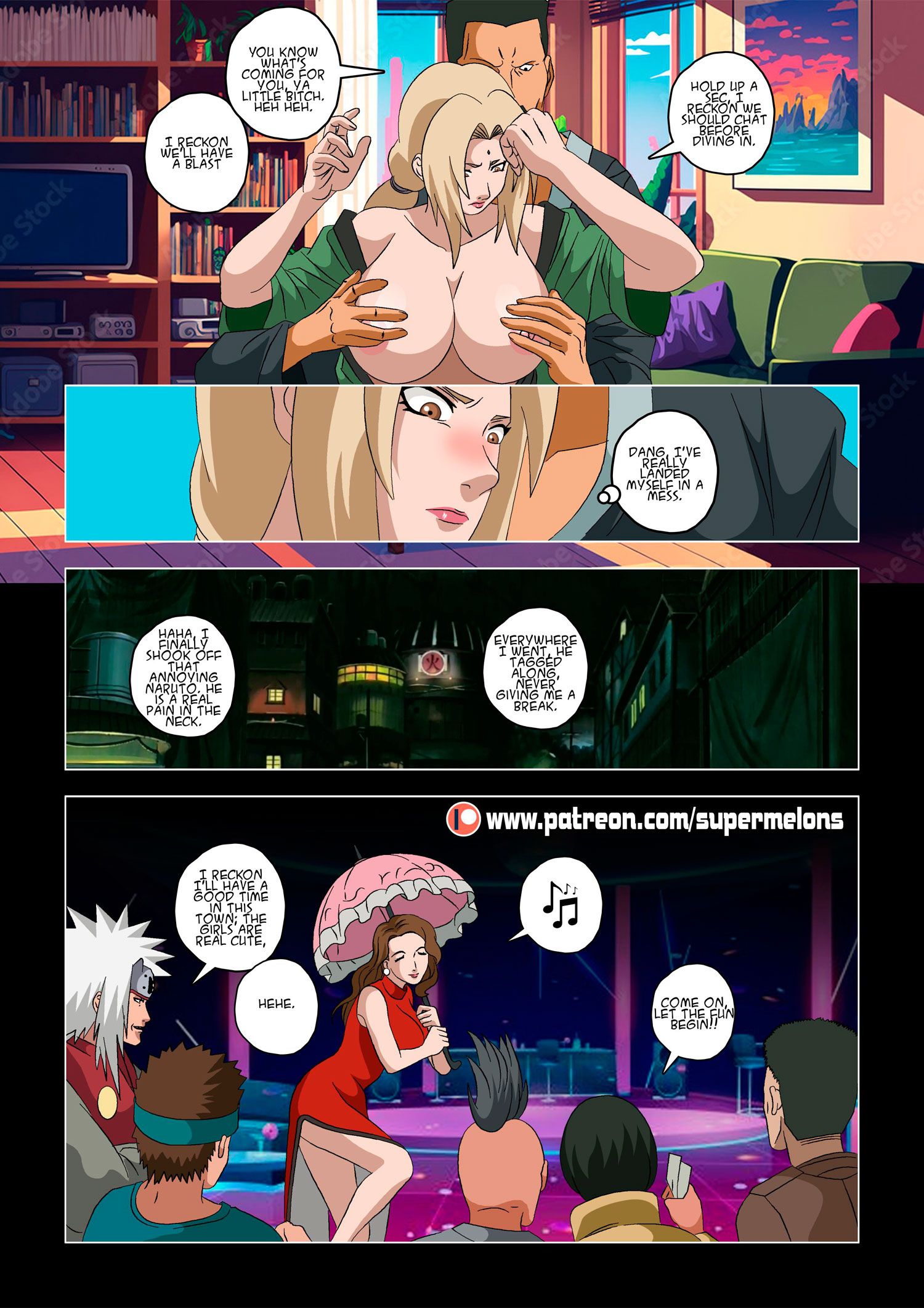 Pervy Sage Adventures (Naruto) [Super Melons] - Chapter 1 — Page 9